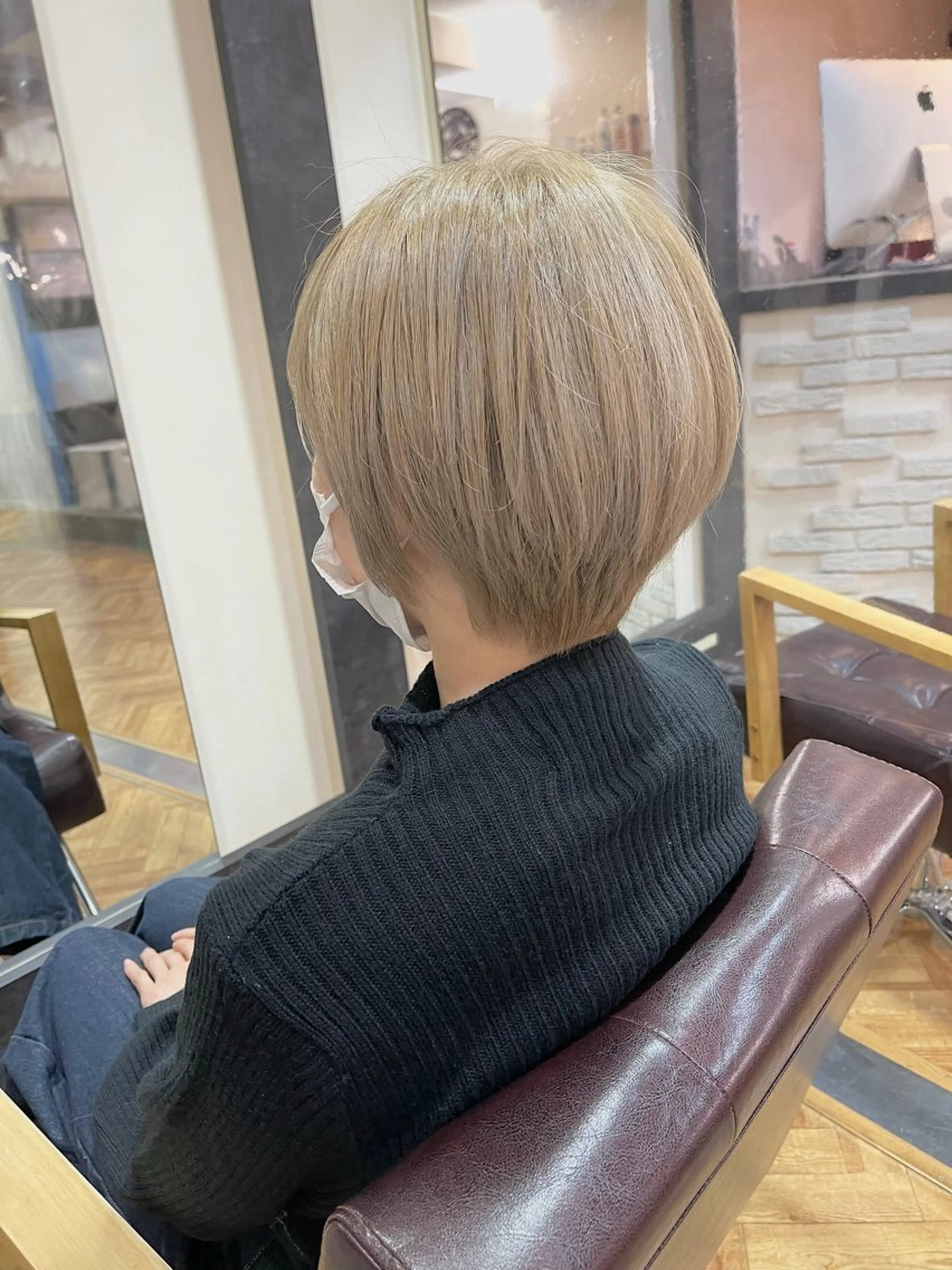 ショート 髪質改善＆艶カラー Zina💋池袋のヘアスタイル