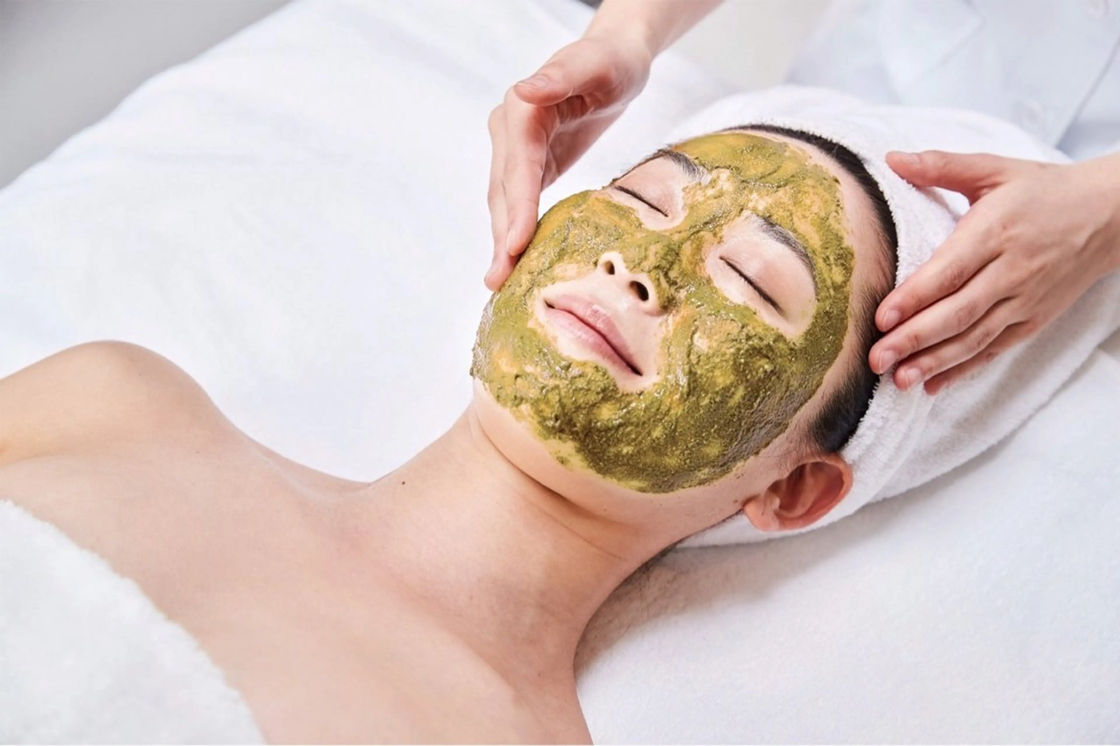 1番人気⭐️お試し金の糸ハーブピーリング🌿ドライヘッドスパ付き🧖‍♀️【ハーブティー付き🫖】の写真