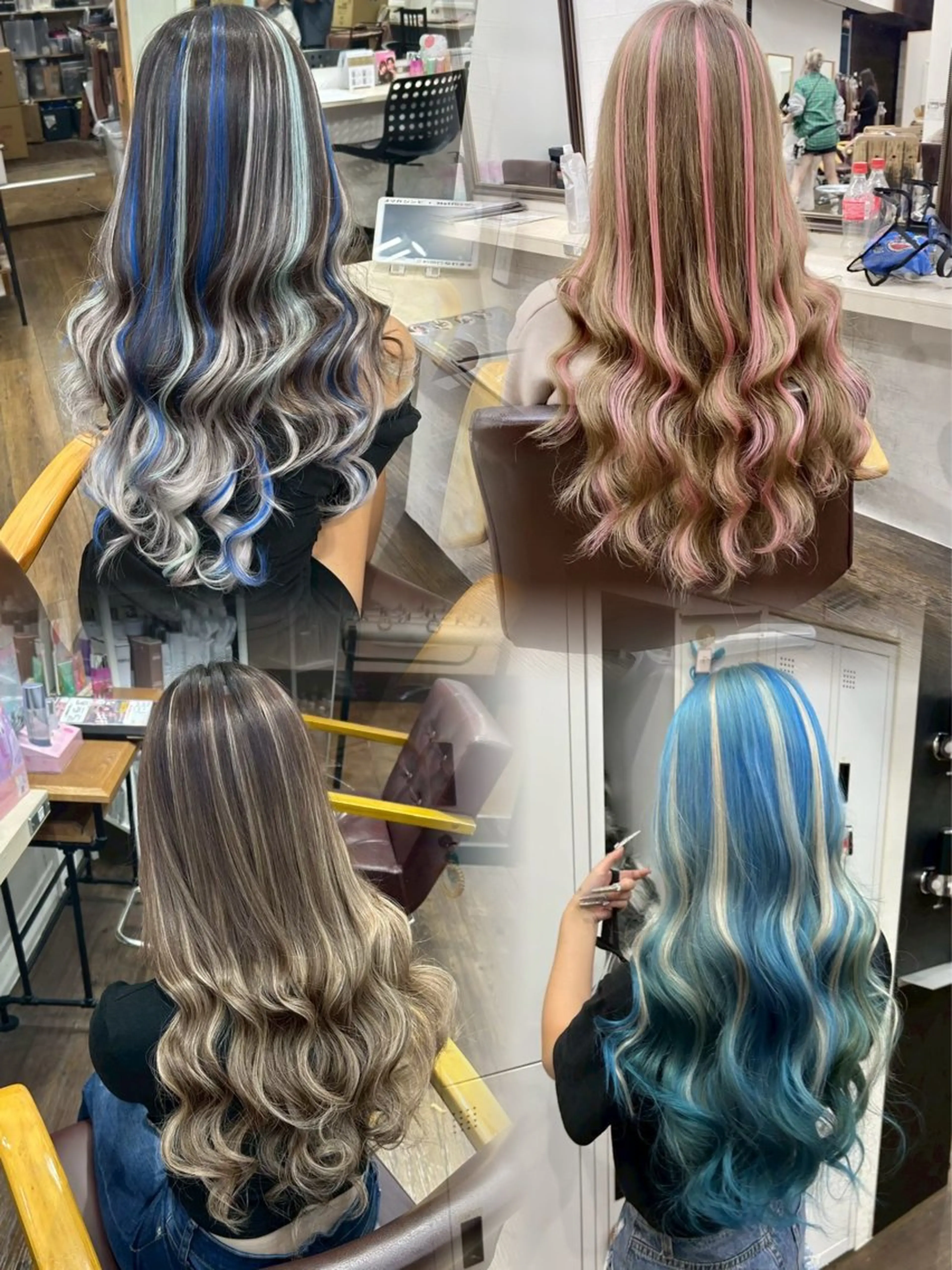 カラー ヘアカラー エクステ ✨️ヘアサロン ユートピア✨️のヘアスタイル
