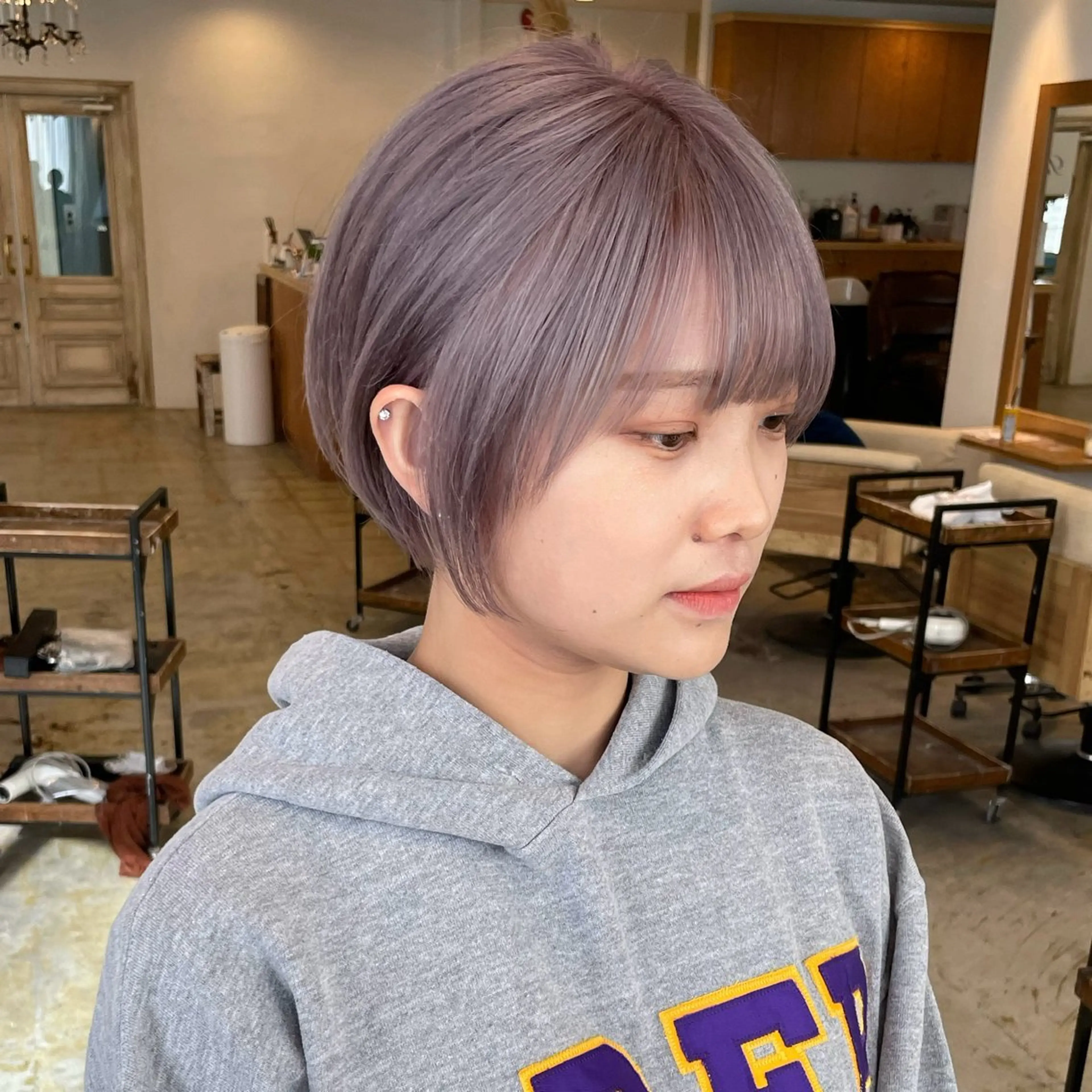 【期間限定無料施術】🌙✂️ショートボブカット＆コーティングトリートメント付き✨✂️の写真