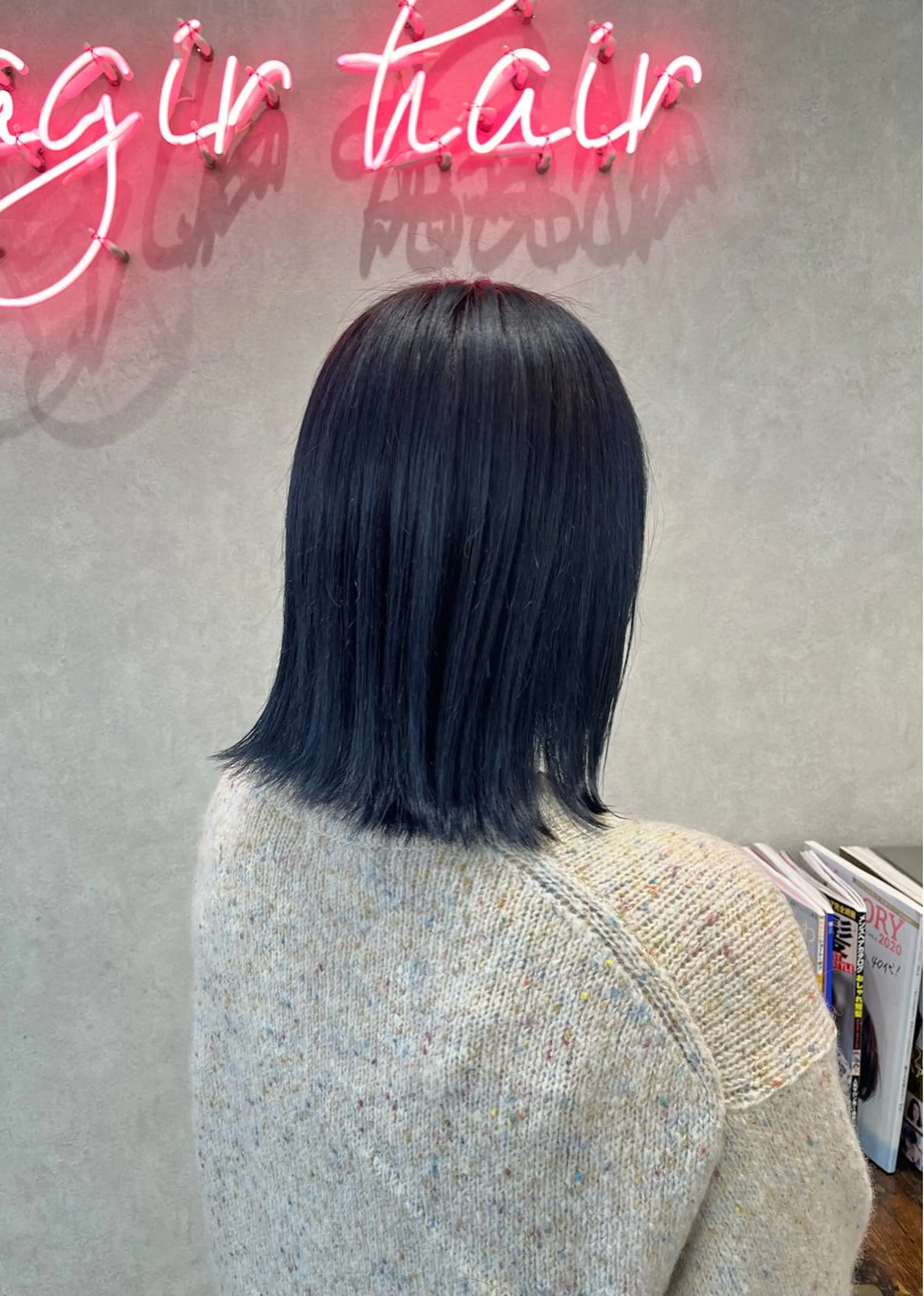 ショート カラー カット ヘアカラー トリートメント 🪽髪質改善ストレー ト🤍美羽🤍のヘアスタイル