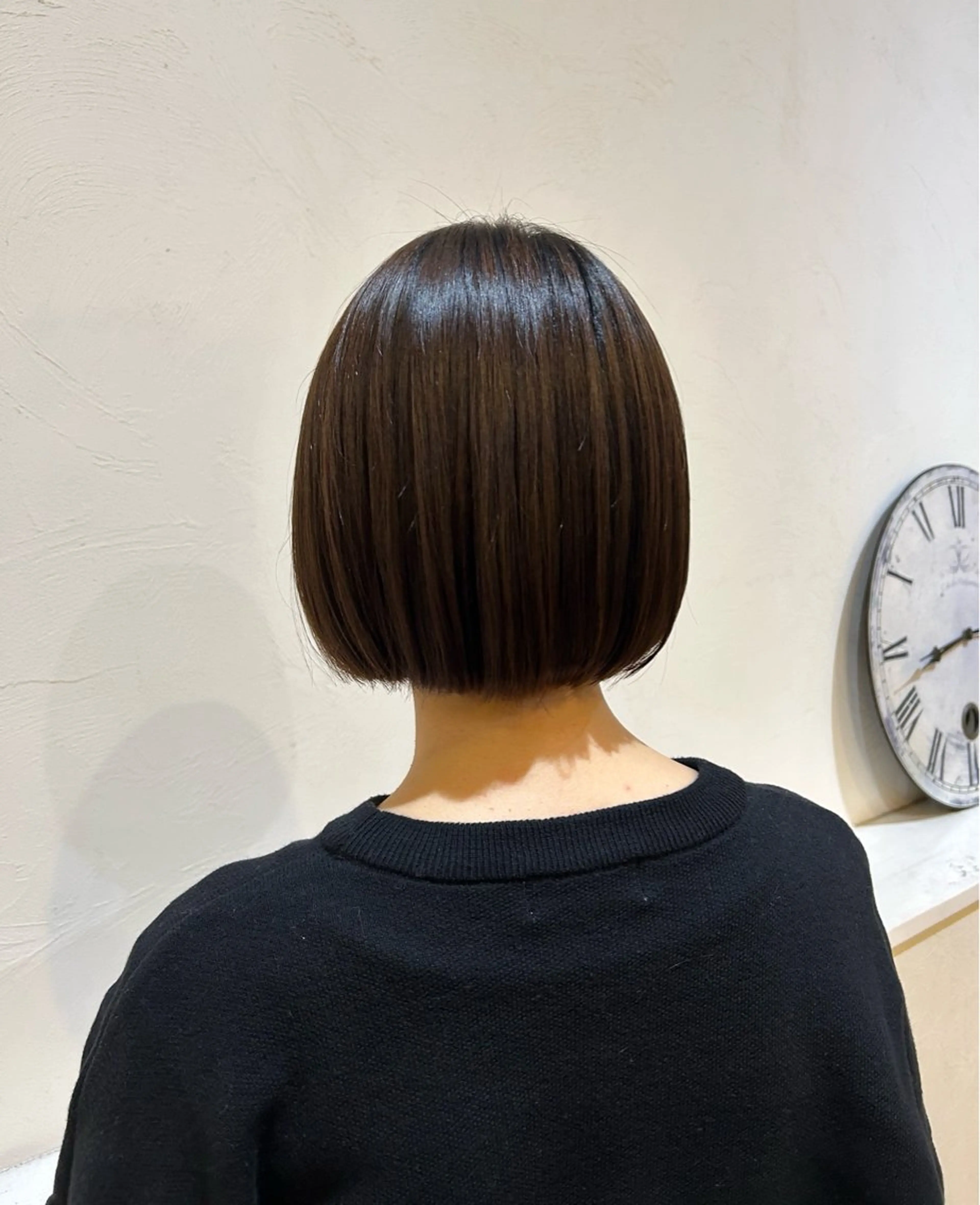 ショート 切りっぱなしボブ ボブ カット ヘアカラー トリートメント 【SET-UP】高橋 海輝のヘアスタイル