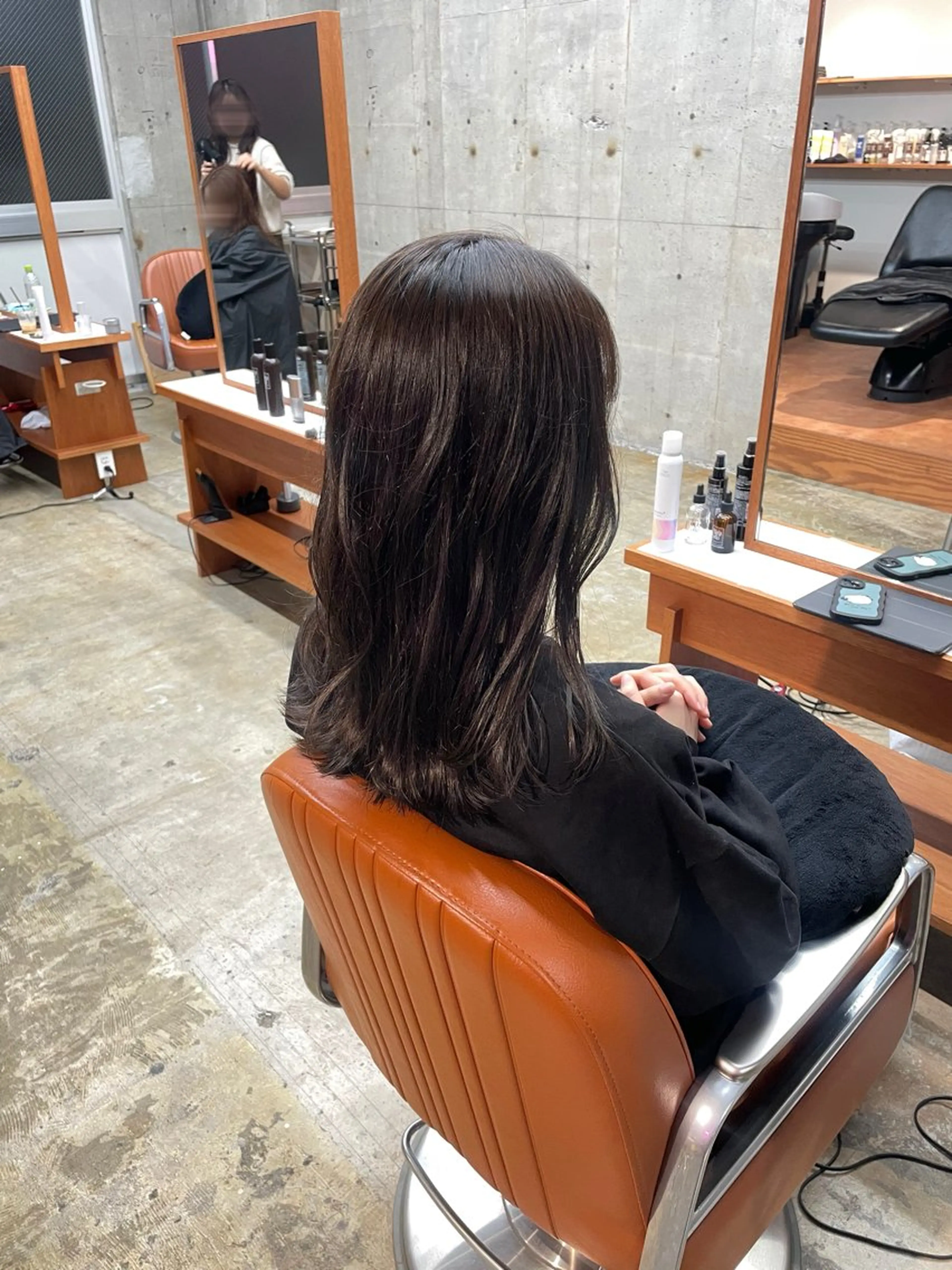 セミロング アッシュ yarn所属・yarn. ココロのヘアスタイル