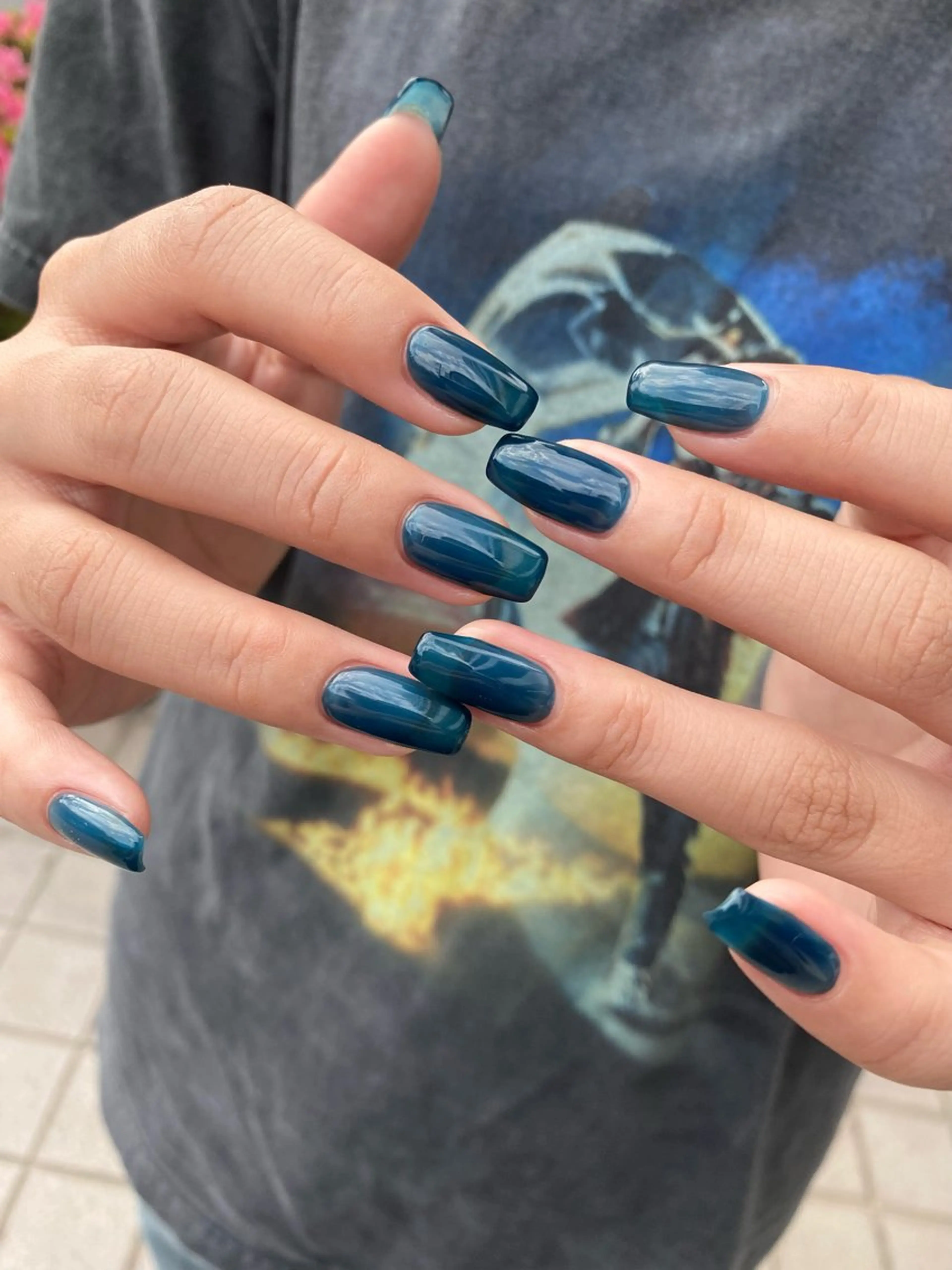 【ワンカラー・クリアベースグラデーション・クリアベースフレンチ】オフ無・ウォーターケア込みの写真