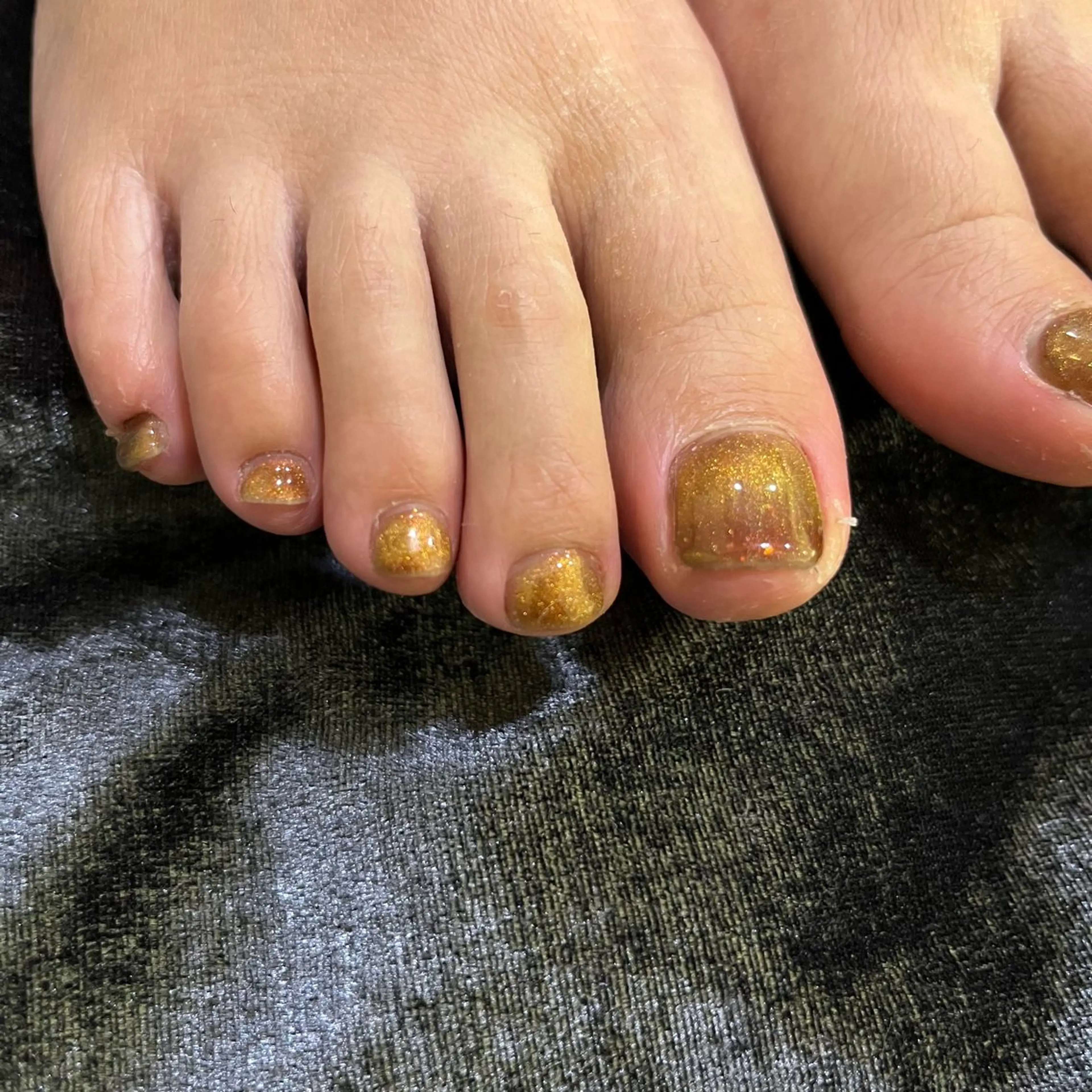 ネイル マグネットネイル フットネイル ヘアセット・ネイル 🎀あんりん🎀のヘアスタイル