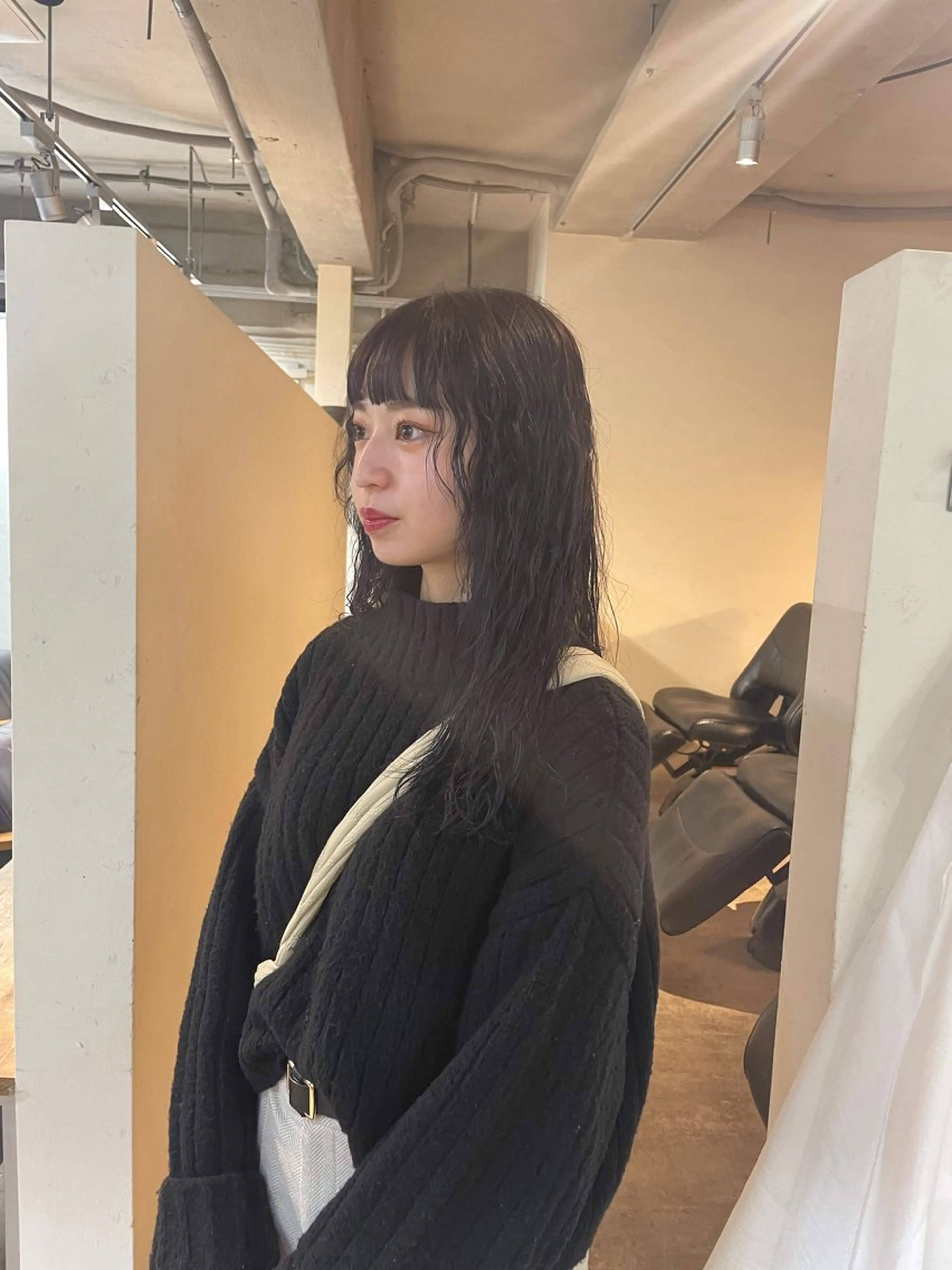 ロング カラー 野村矩樂/パーマ /縮毛矯正のヘアスタイル