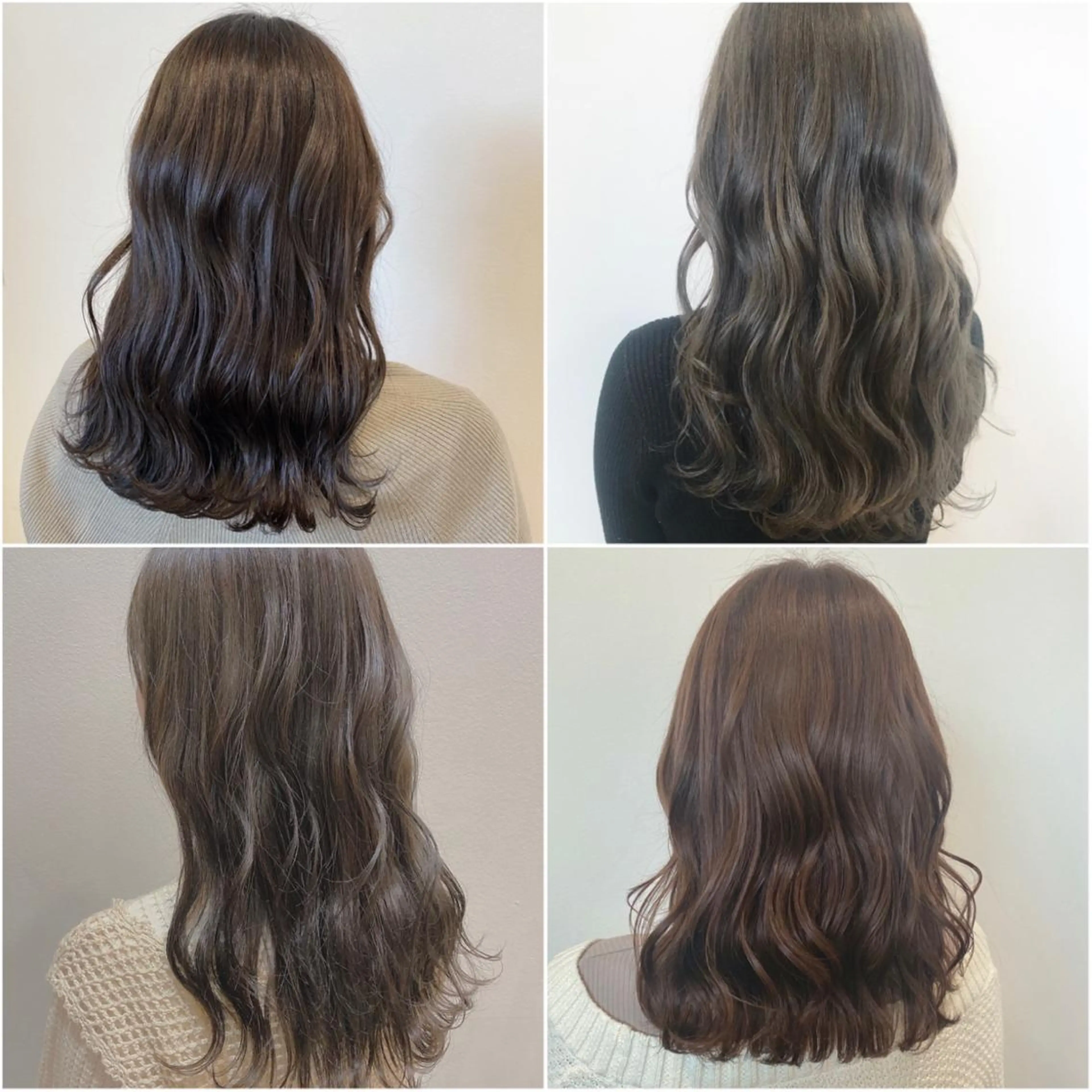 ロング カラー カット ヘアカラー トリートメント 阿部 響香のヘアスタイル