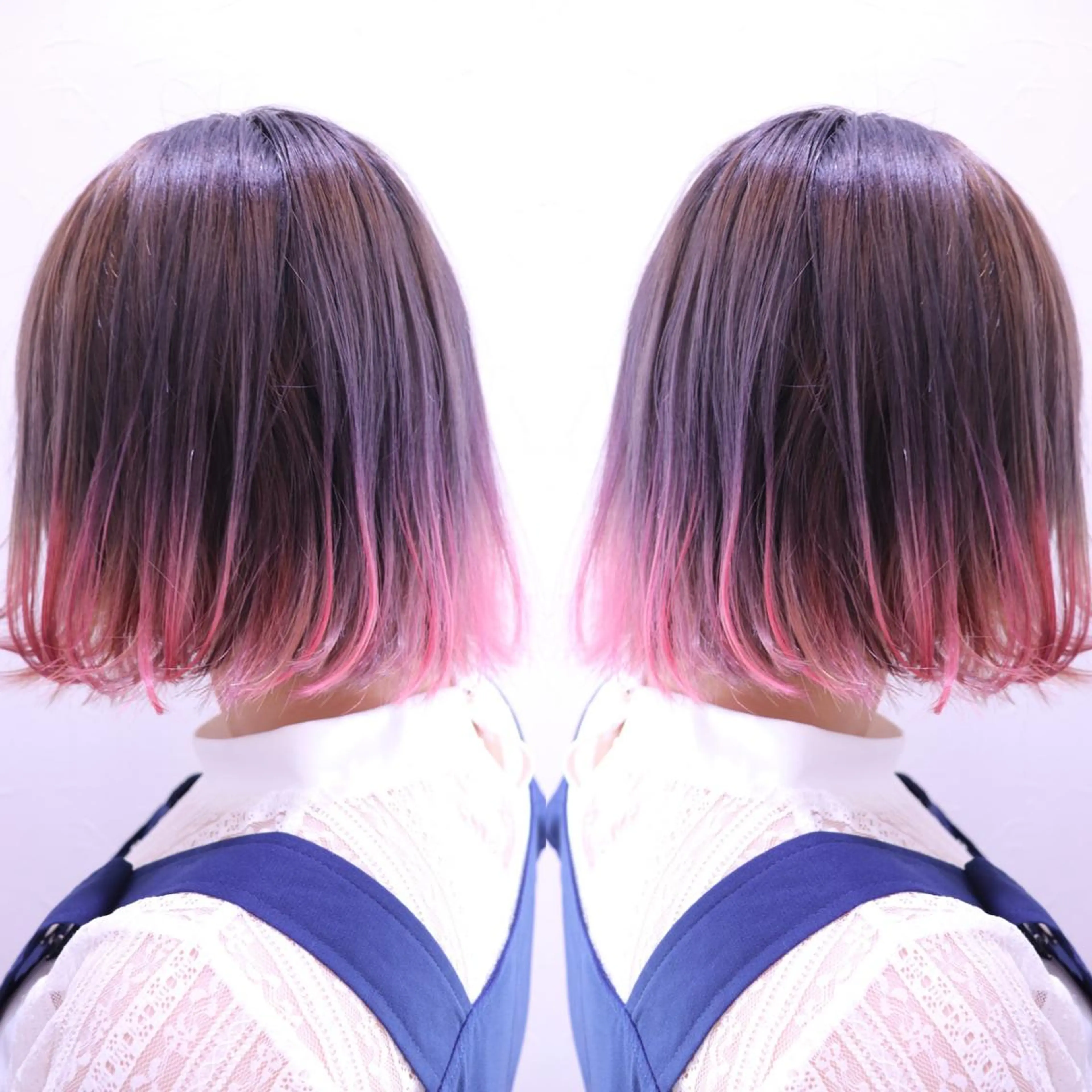 ミディアム カット 縮毛矯正 似合わせ提案 将真のヘアスタイル