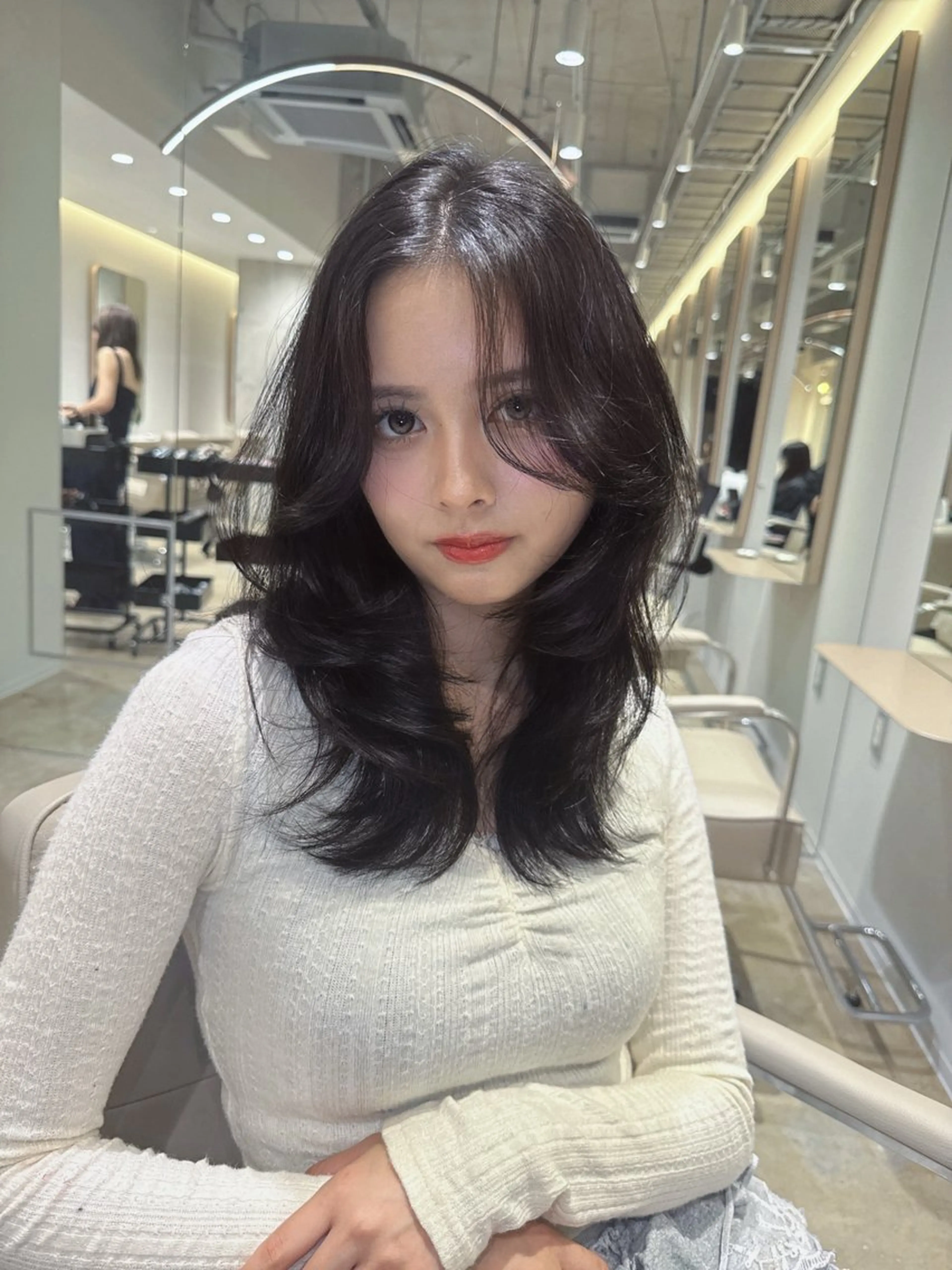 セミロング カット ヘアカラー トリートメント 🦋トレンドヘア🦋 竹内克弥のヘアスタイル