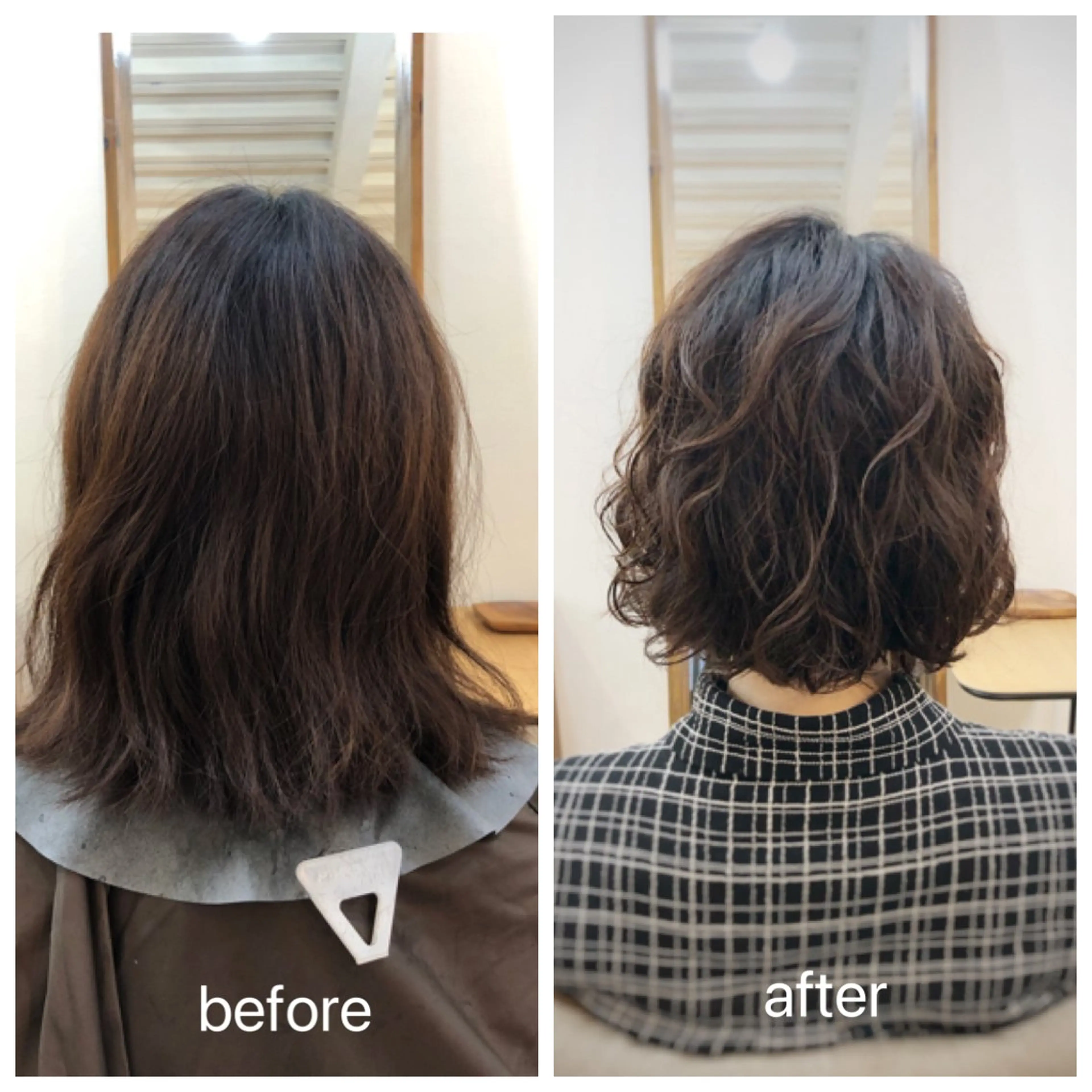 ショート パーマ nest  のヘアスタイル