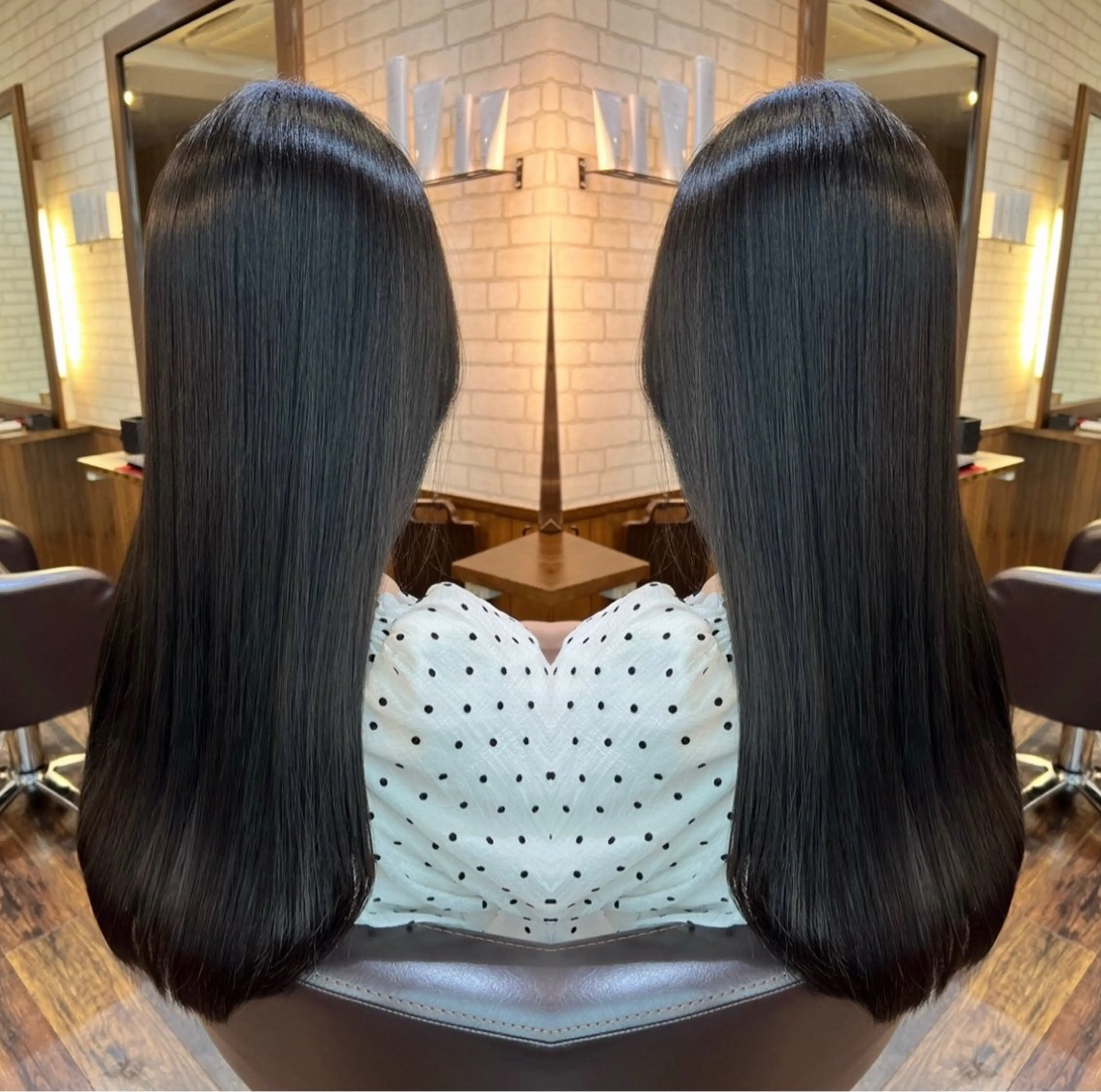 ロング カラー アクアカラー 髪質改善 トリートメント ヘアカラー トリートメント 🫧髪質改善×艶髪 🫧根本泰成🫧のヘアスタイル