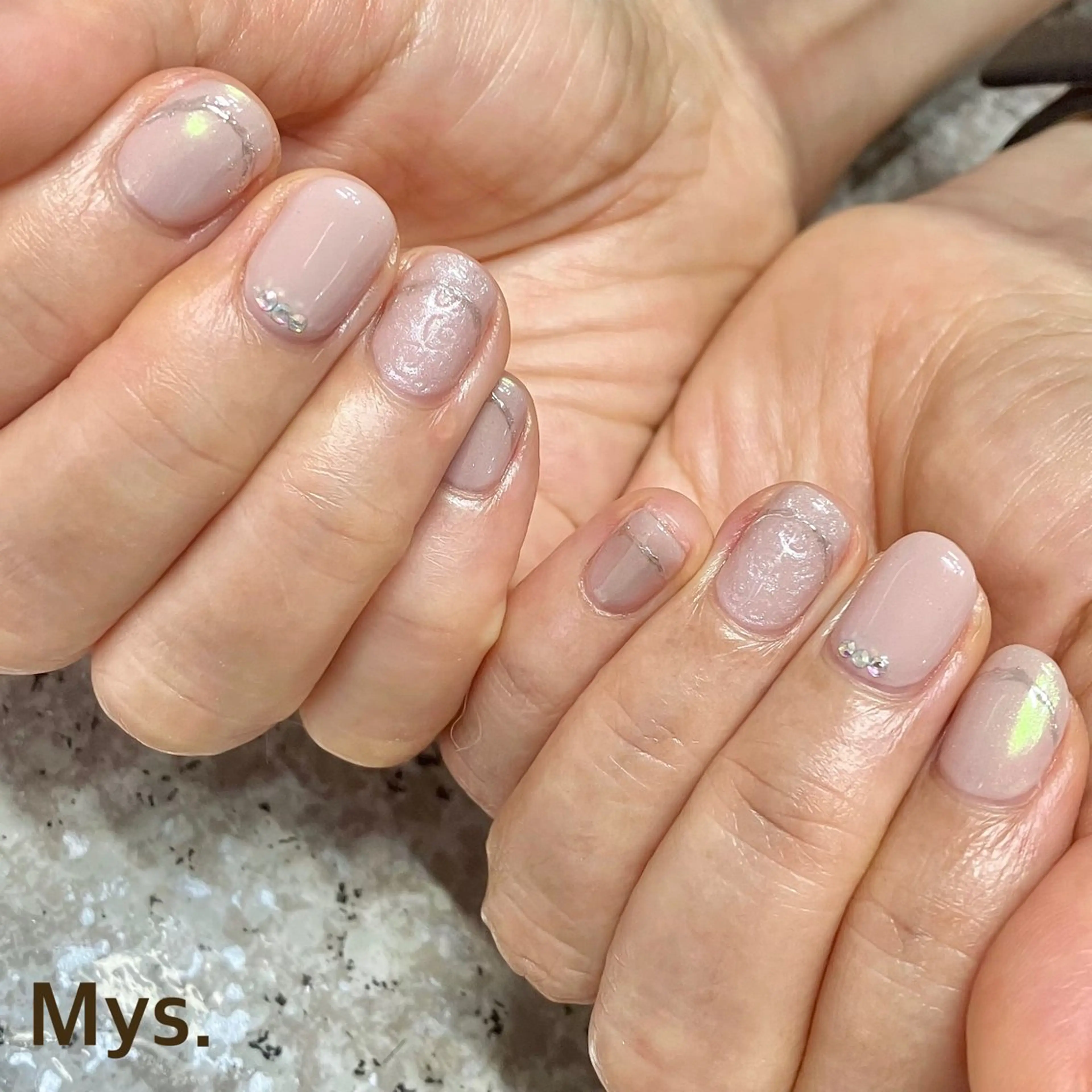ネイル ハンドネイル Mys. 三上紗紀のネイルデザイン