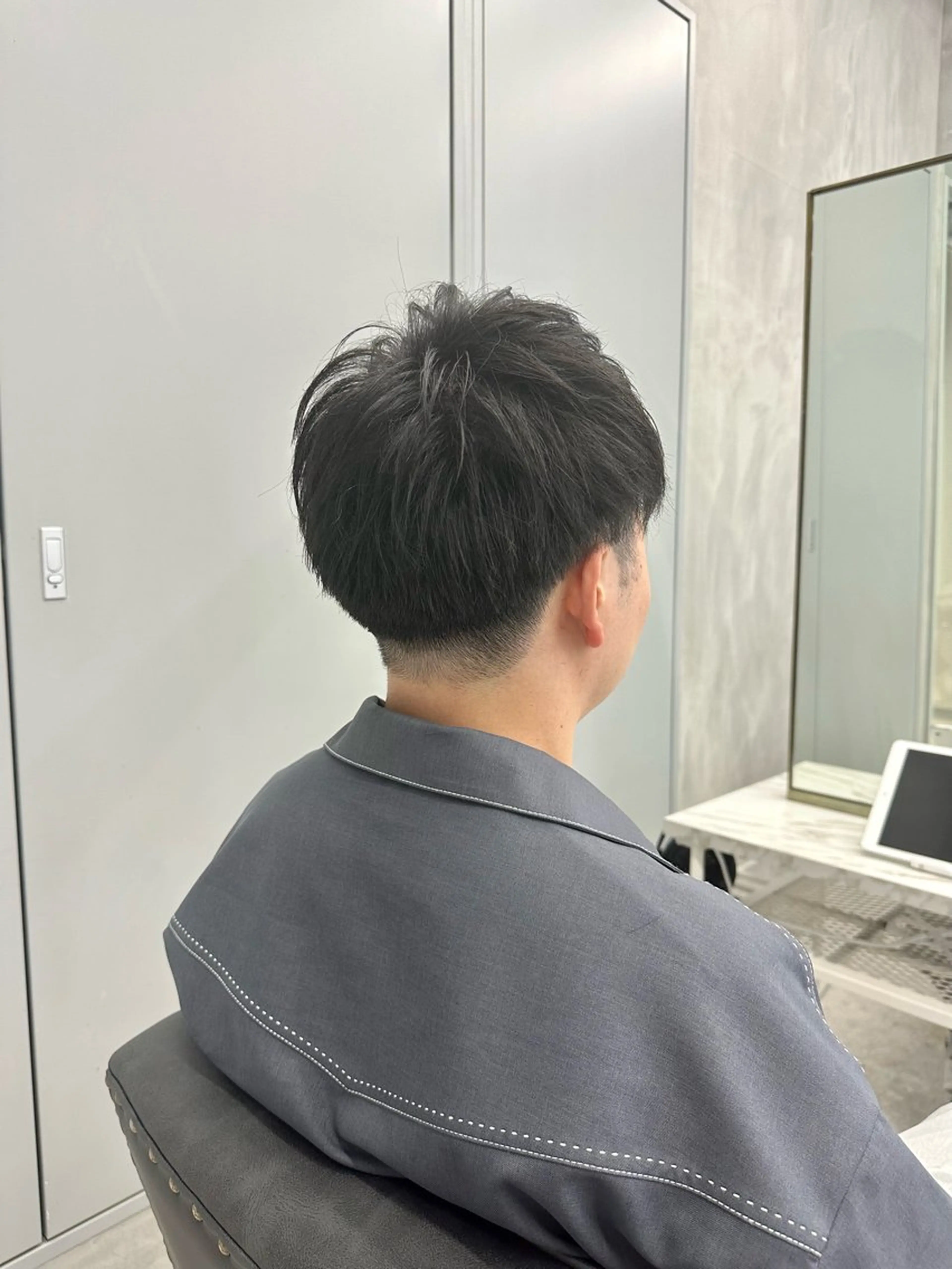 メンズ メンズ韓国風 マッシュ メンズパーマ 波巻きパーマ カット ⭐️IAbyzina 渋谷　相原⭐️のヘアスタイル