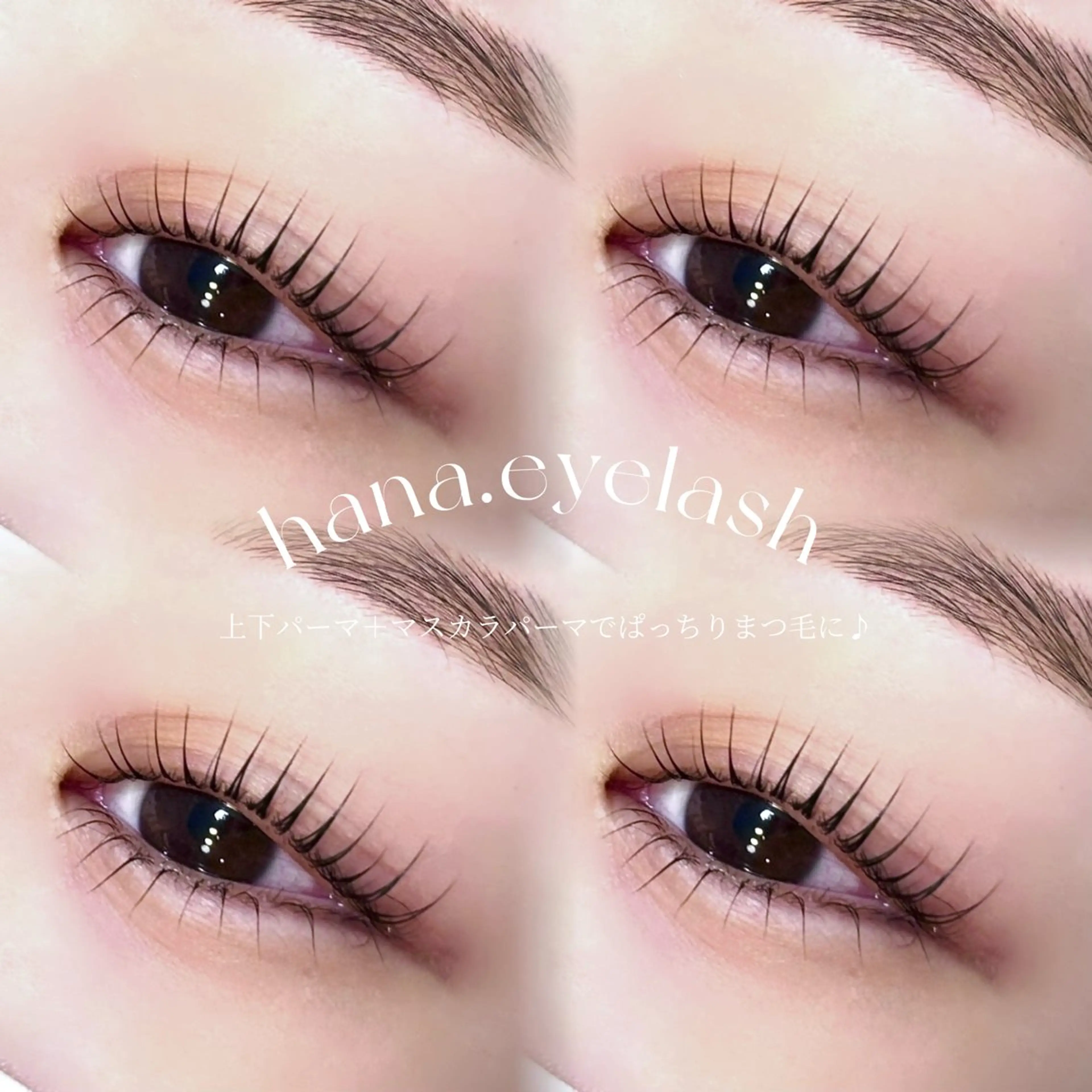 上下まつげパーマの写真