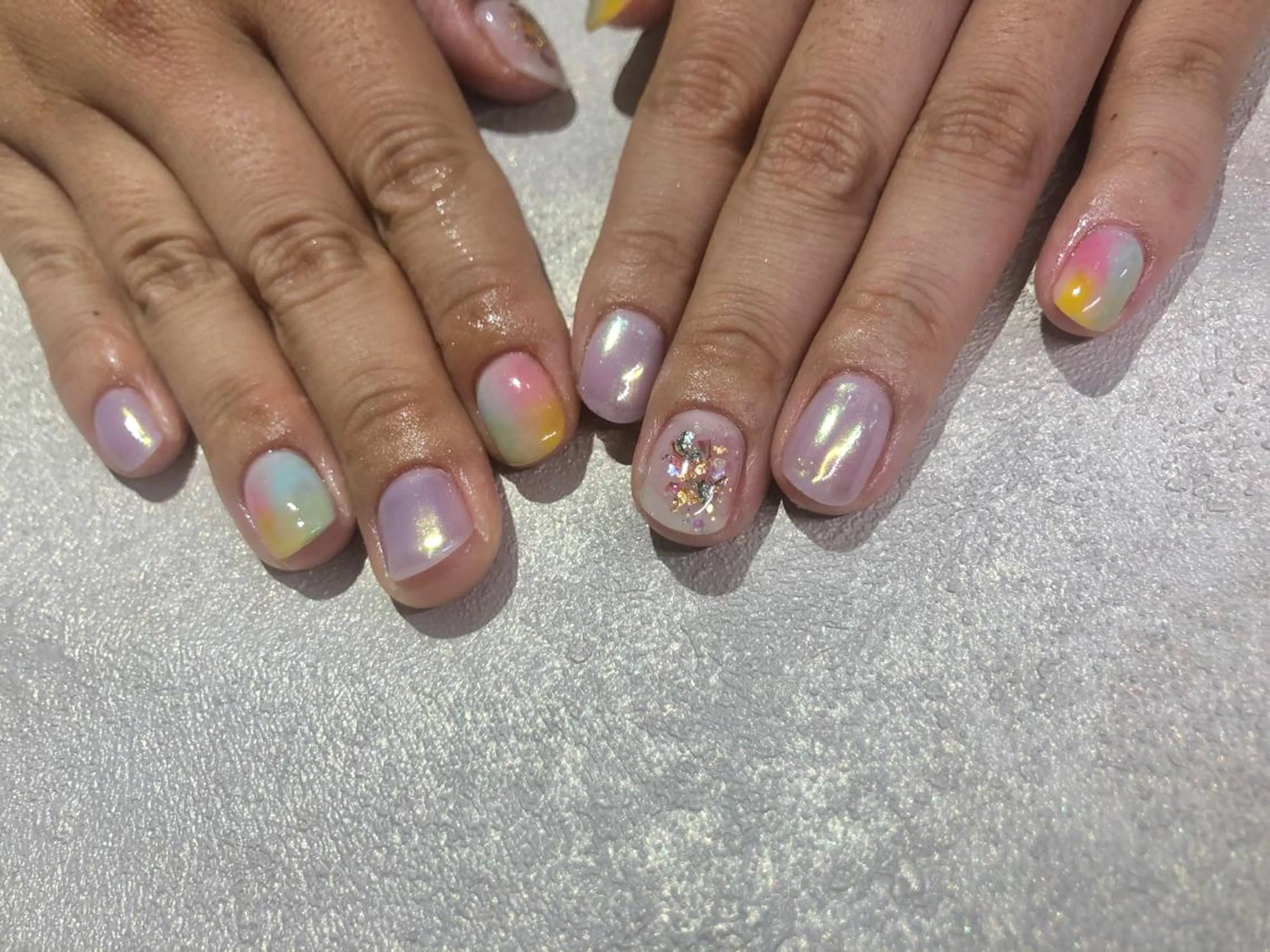 ネイル Amber21.所属・Nagahama Akariのネイルデザイン