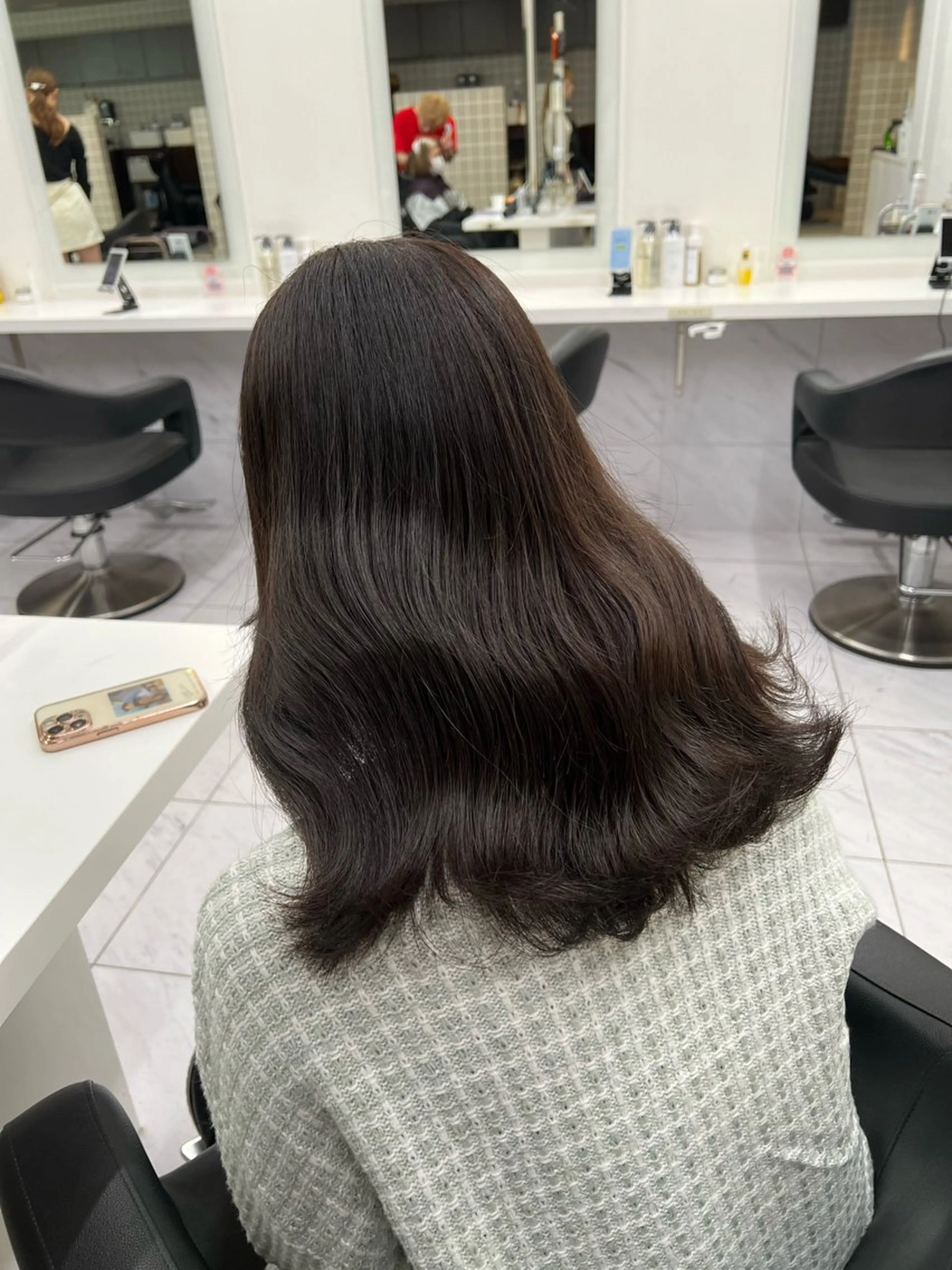 ロング カラー 韓国レイヤーカット /REIのヘアスタイル