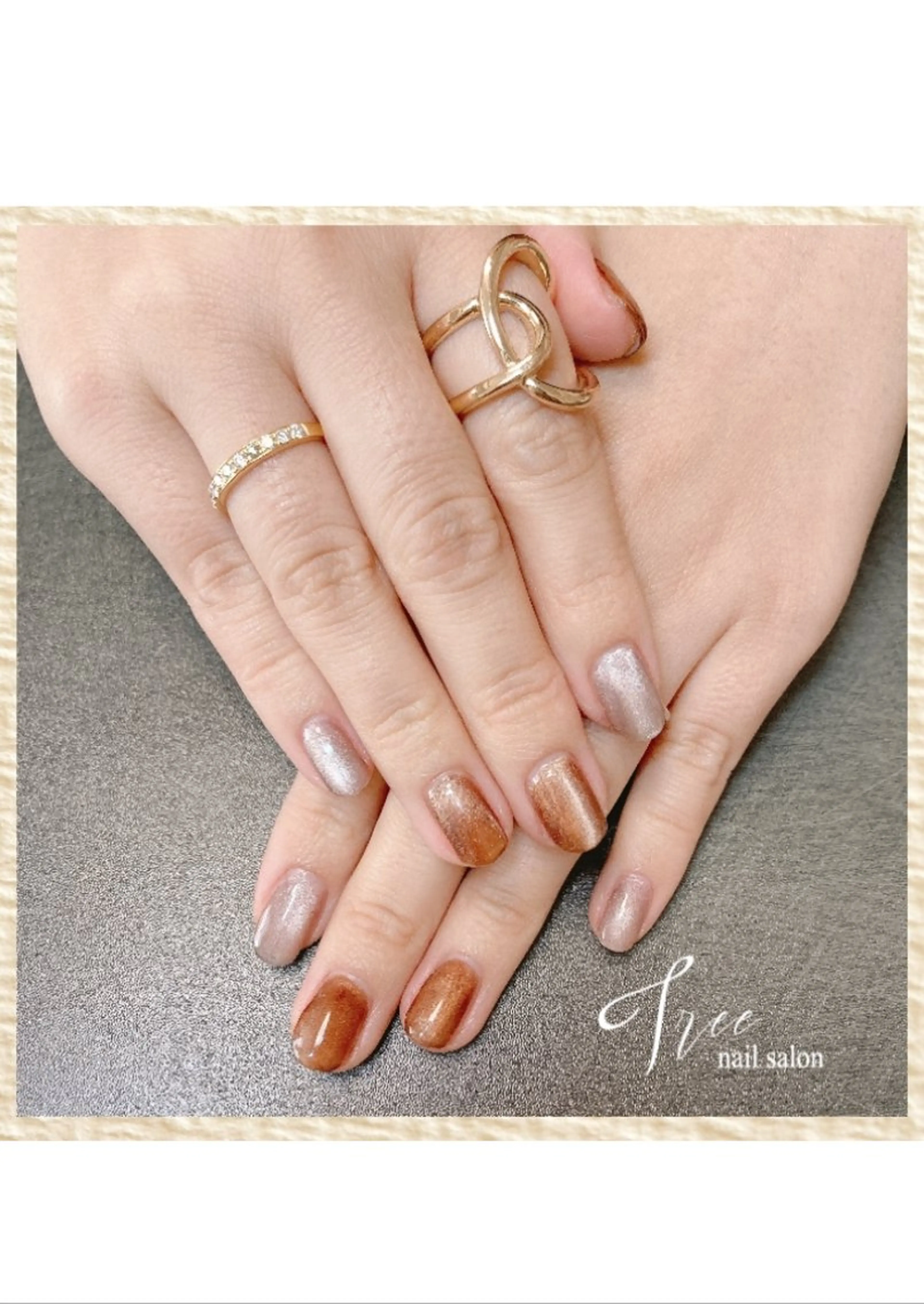 ネイル マグネットネイル Tree 〜saito〜のネイルデザイン