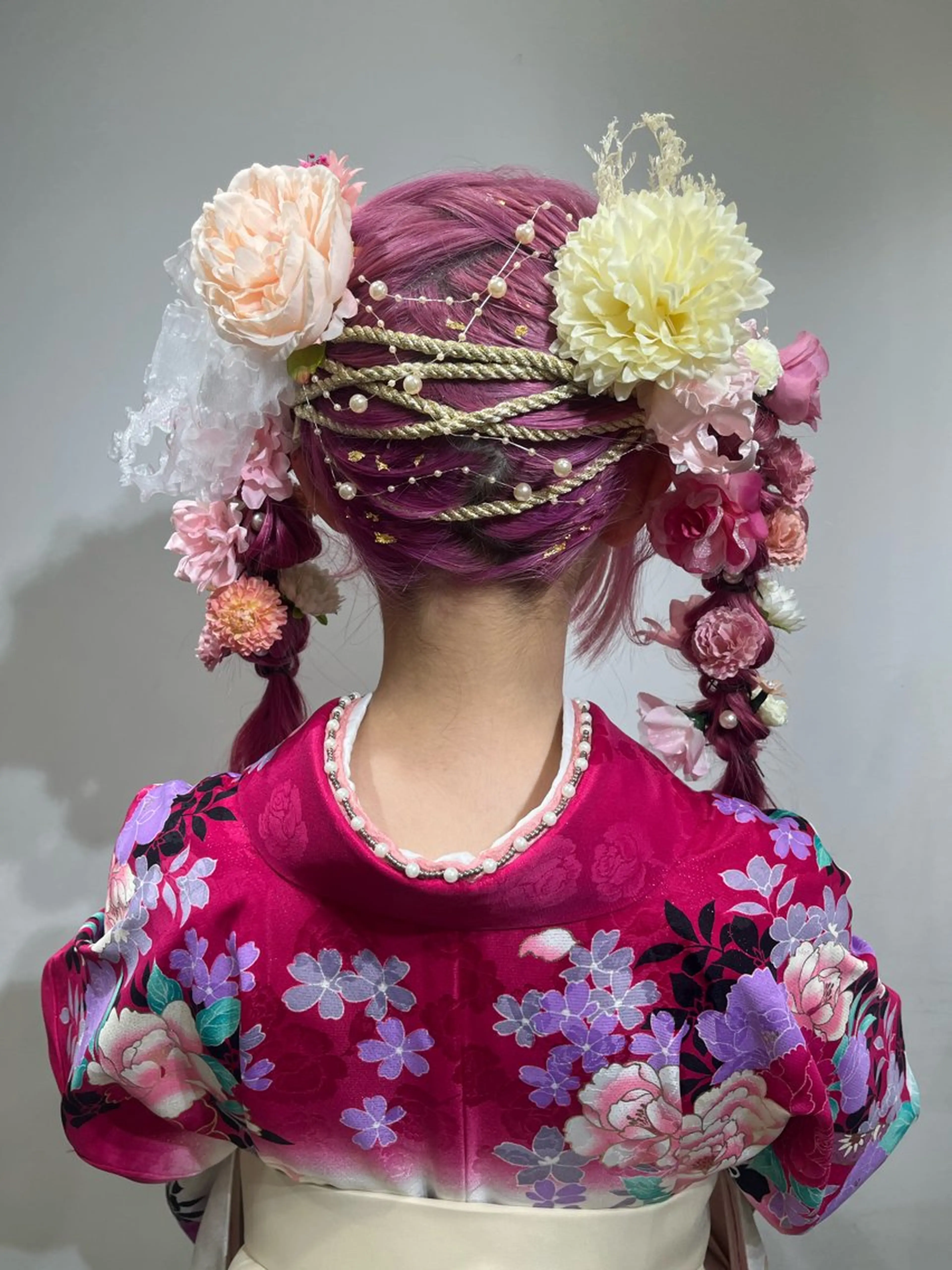 セミロング ヘアアレンジ 籾木 美優のヘアスタイル