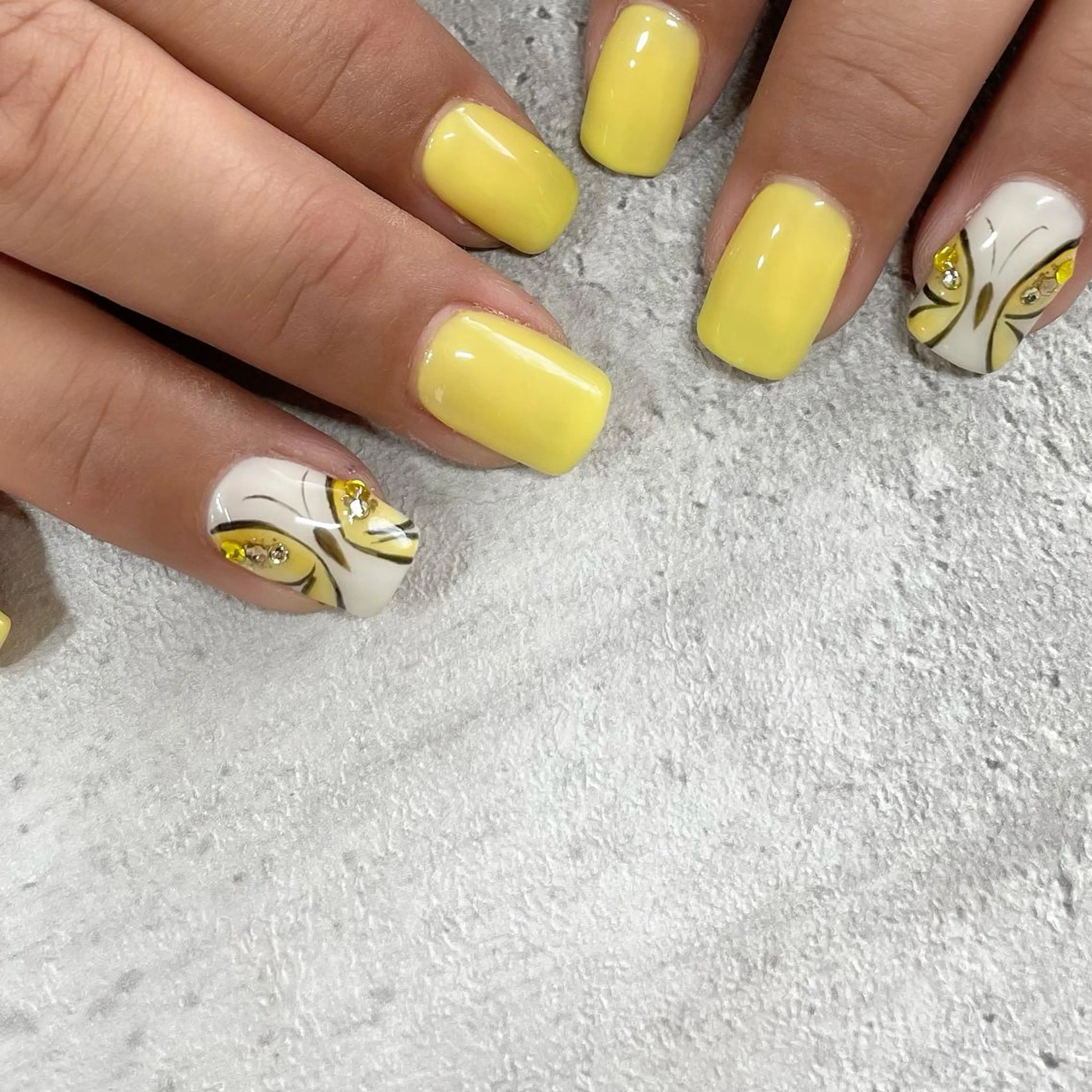 ネイル ジェルネイル 東 千夏のネイルデザイン