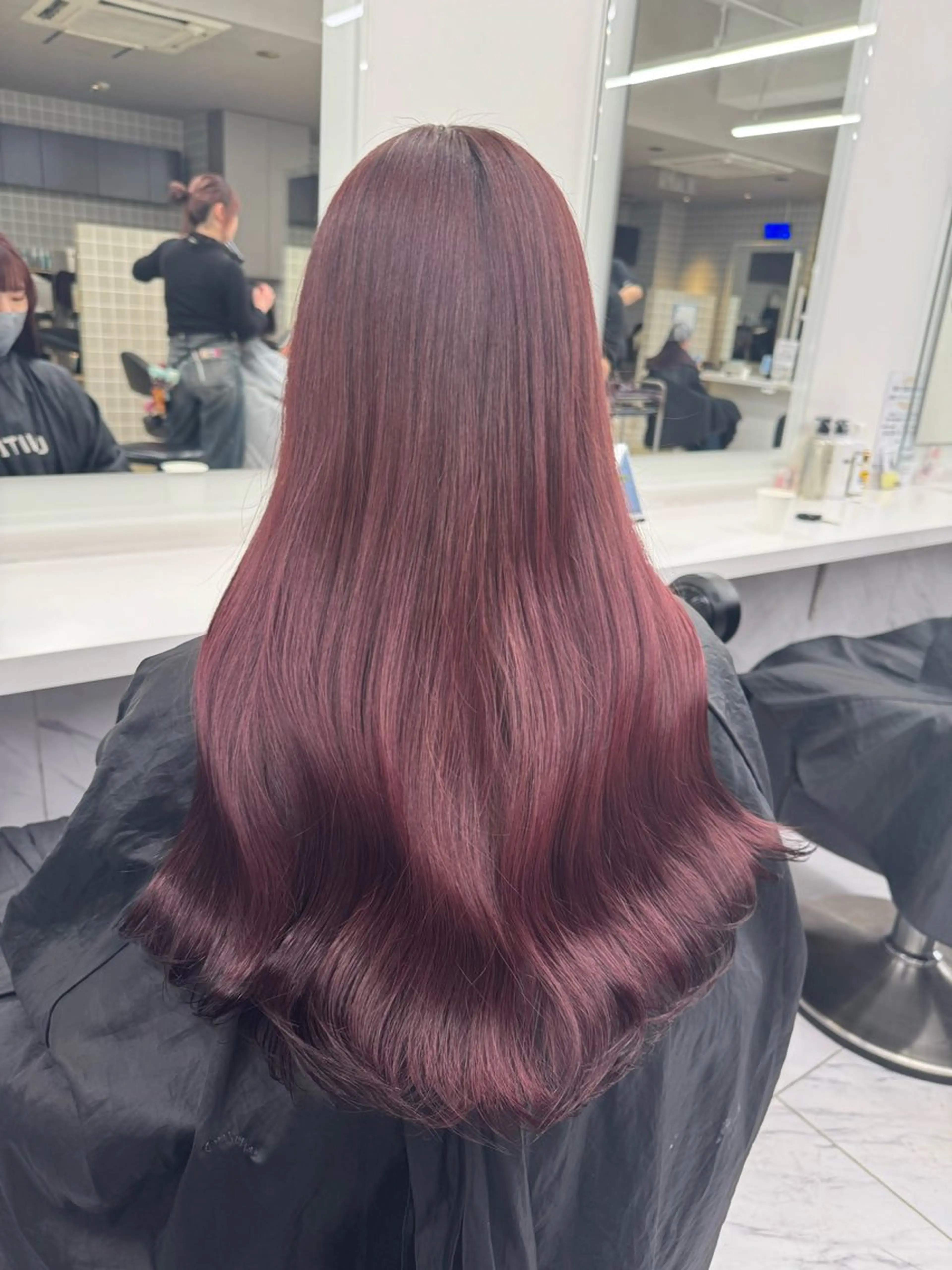 ロング カラー パーマ ヘアアレンジ メンズ キッズ 🩰トレンド垢抜け ヘアUNITED🩰のヘアスタイル