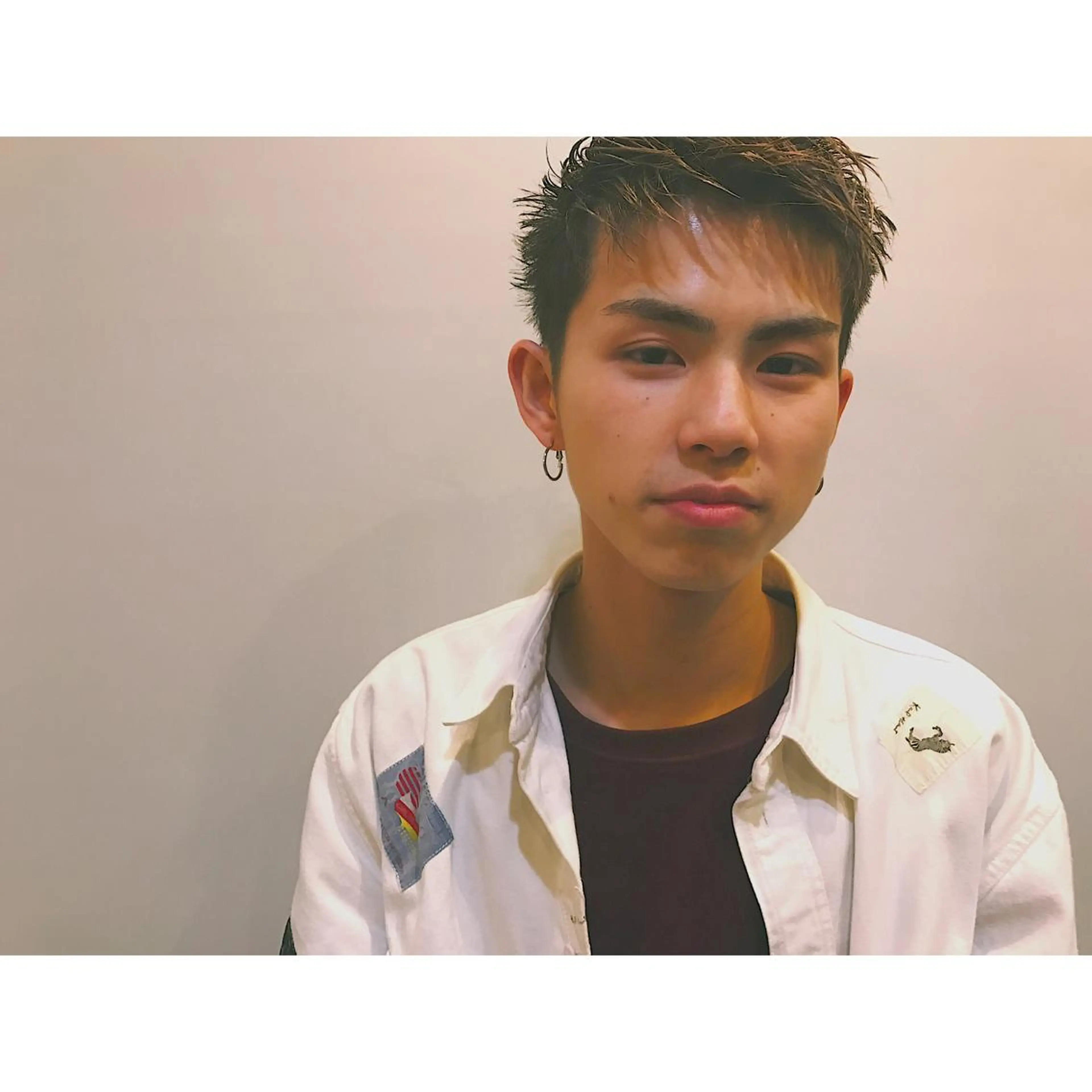 ショート メンズ 日々所属・谷 大地のヘアスタイル