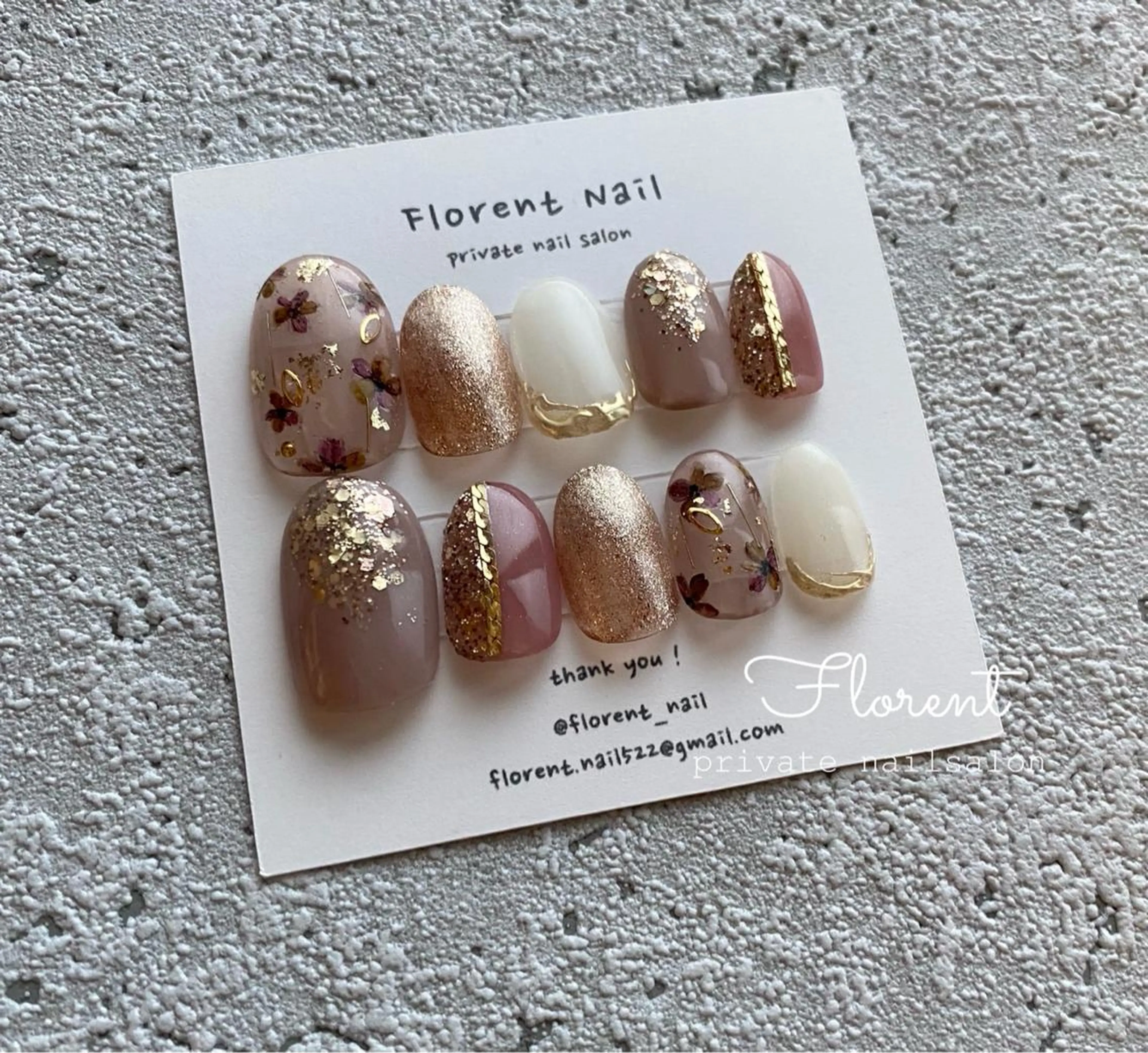 ネイル florent nailのネイルデザイン