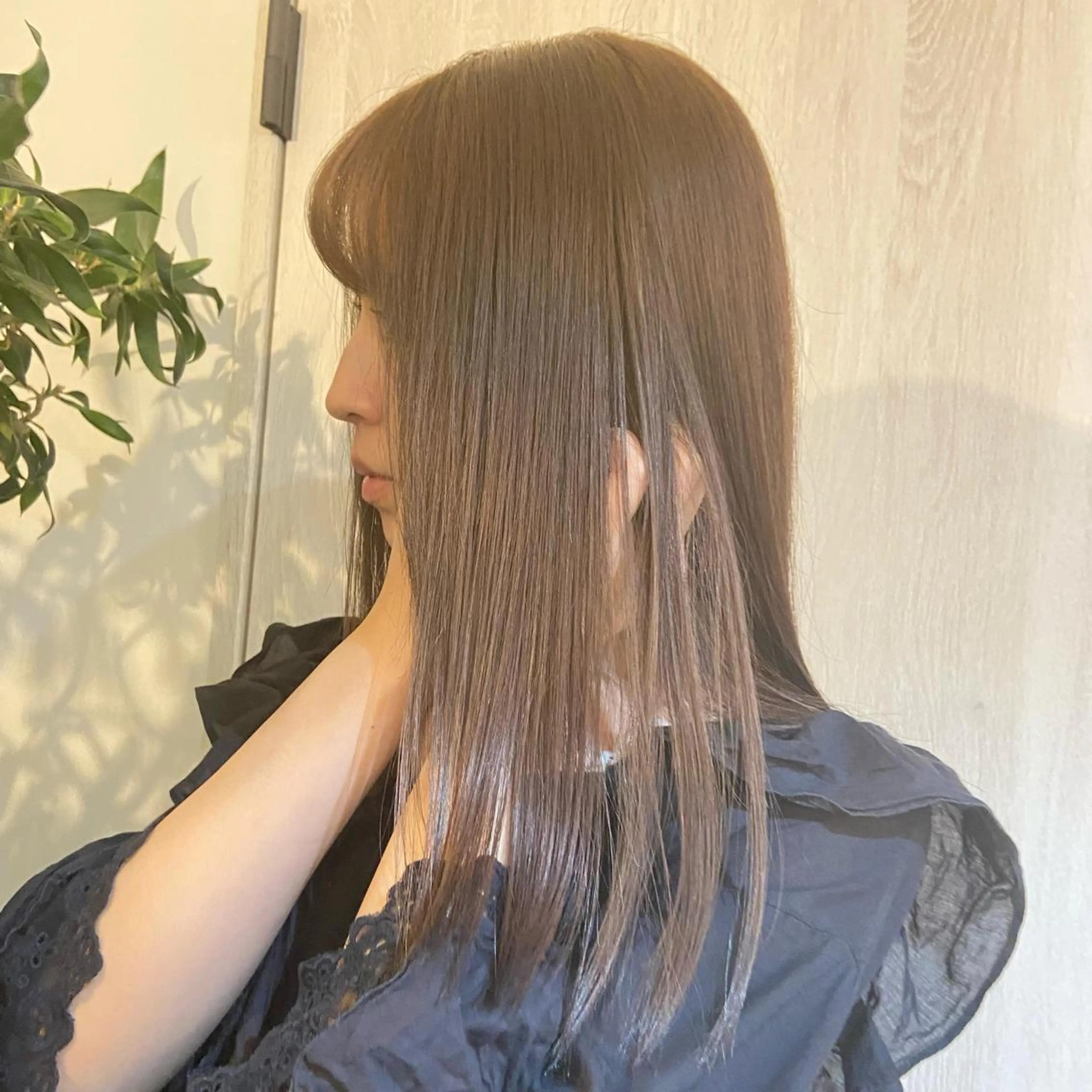 カラー Lamana所属・透明感カラー/ 加瀬たまものヘアスタイル