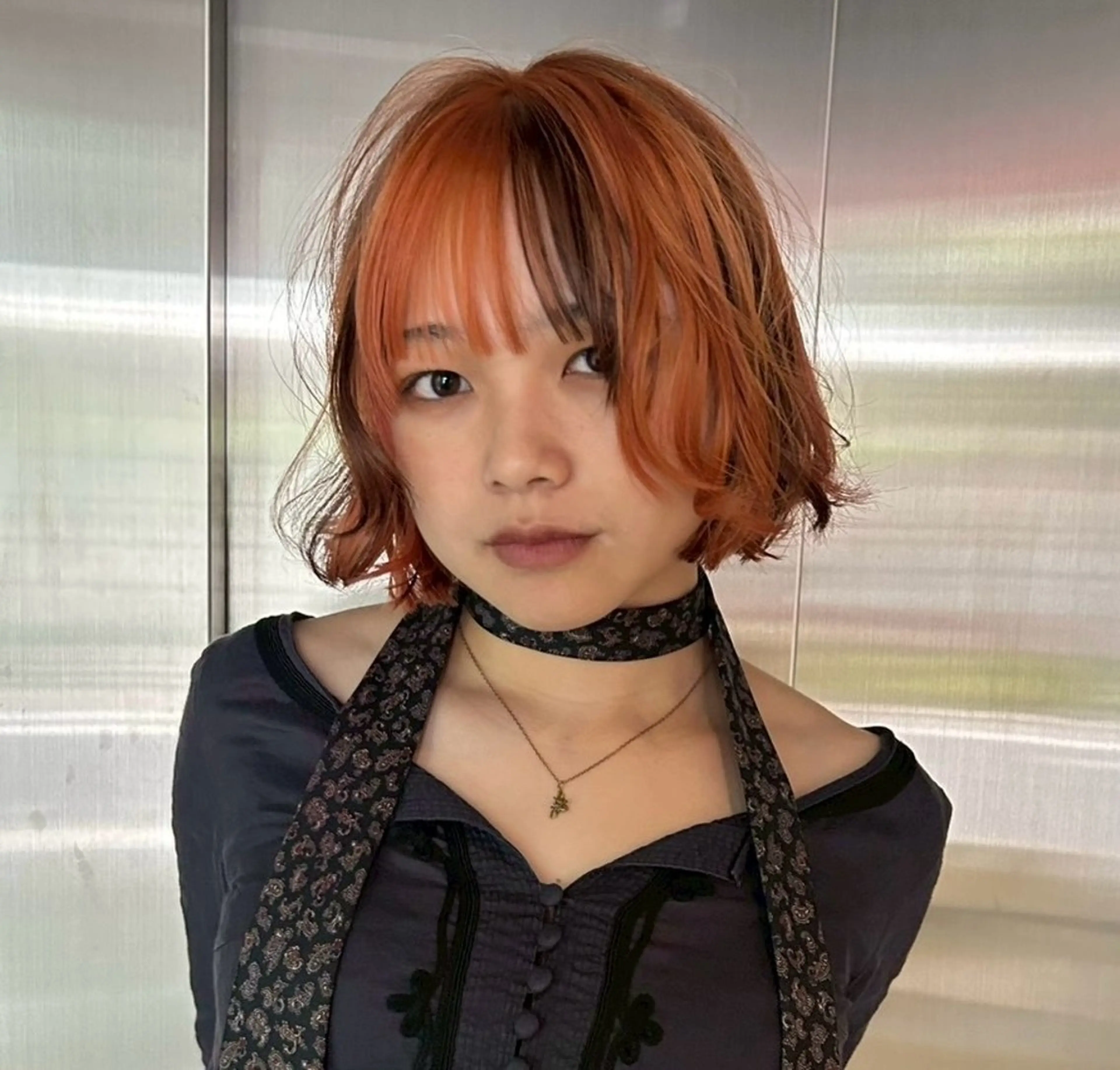 ミディアム ヘアカラー ハイトーン🫀 デザイン🪐yumeのヘアスタイル