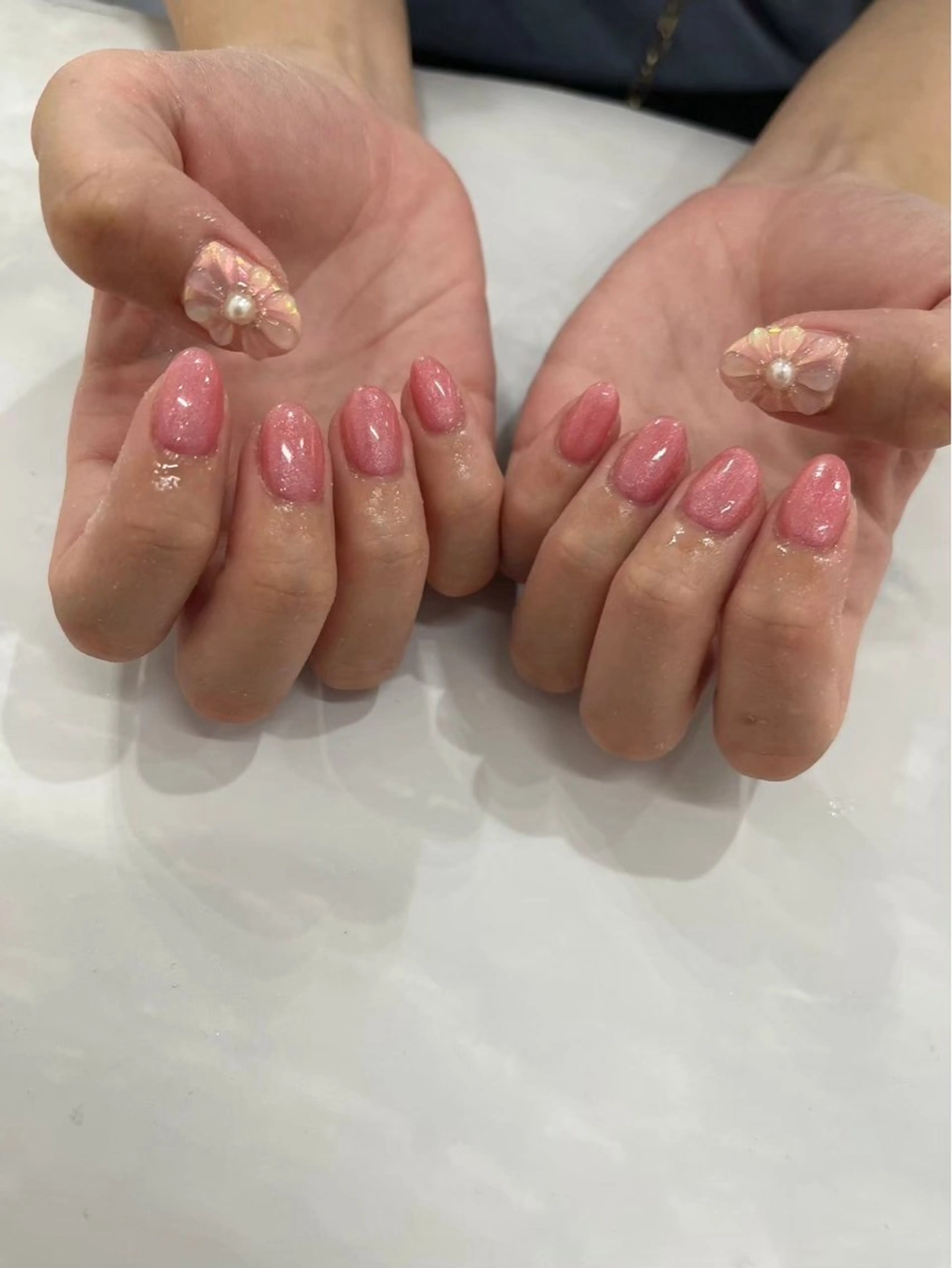 (オフあり)ハンド✨2本アート✨の写真