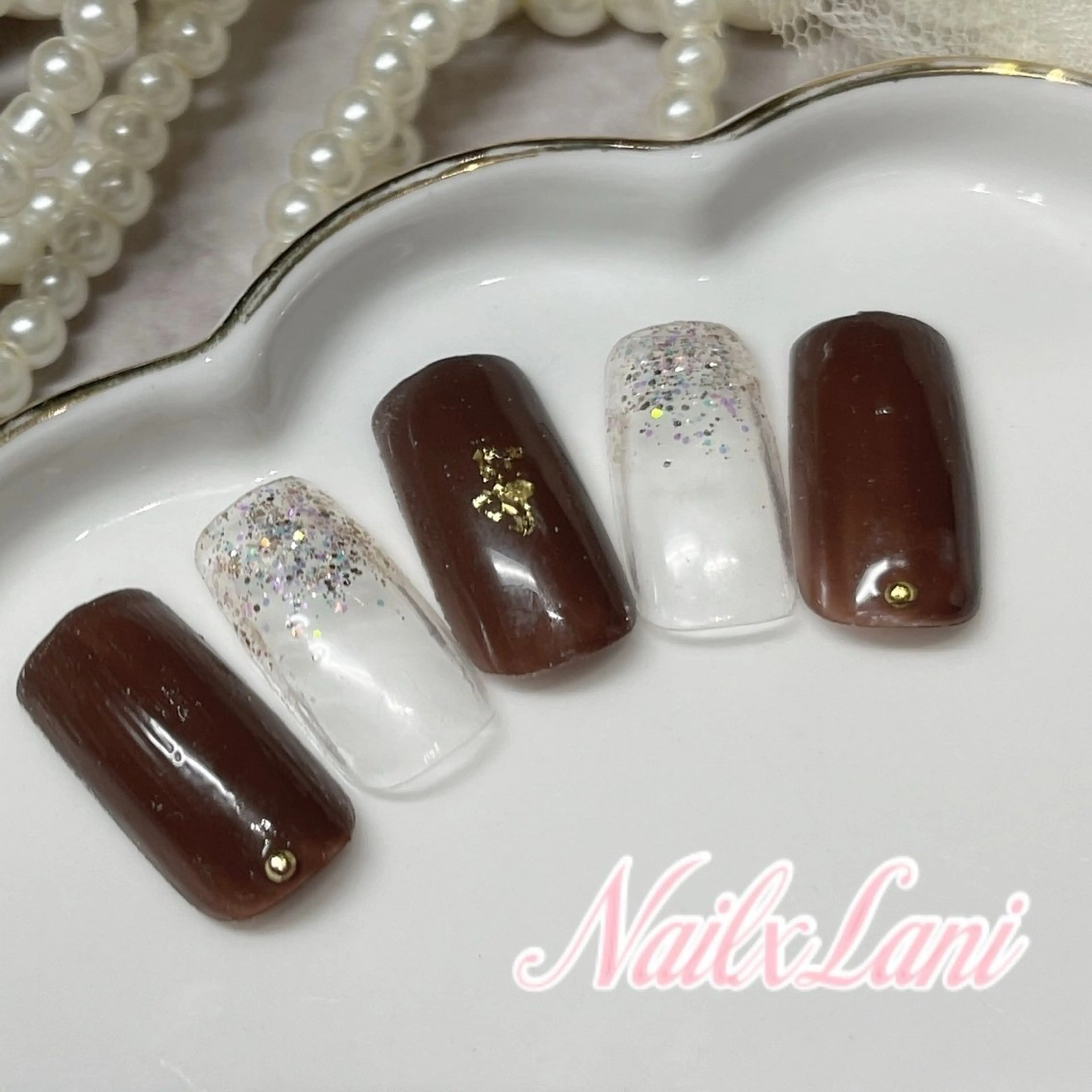 ネイル フットネイル ジェルネイル マグネットネイル パラジェル 練馬駅近ネイルラニ 不細工爪90分で美爪のネイルデザイン