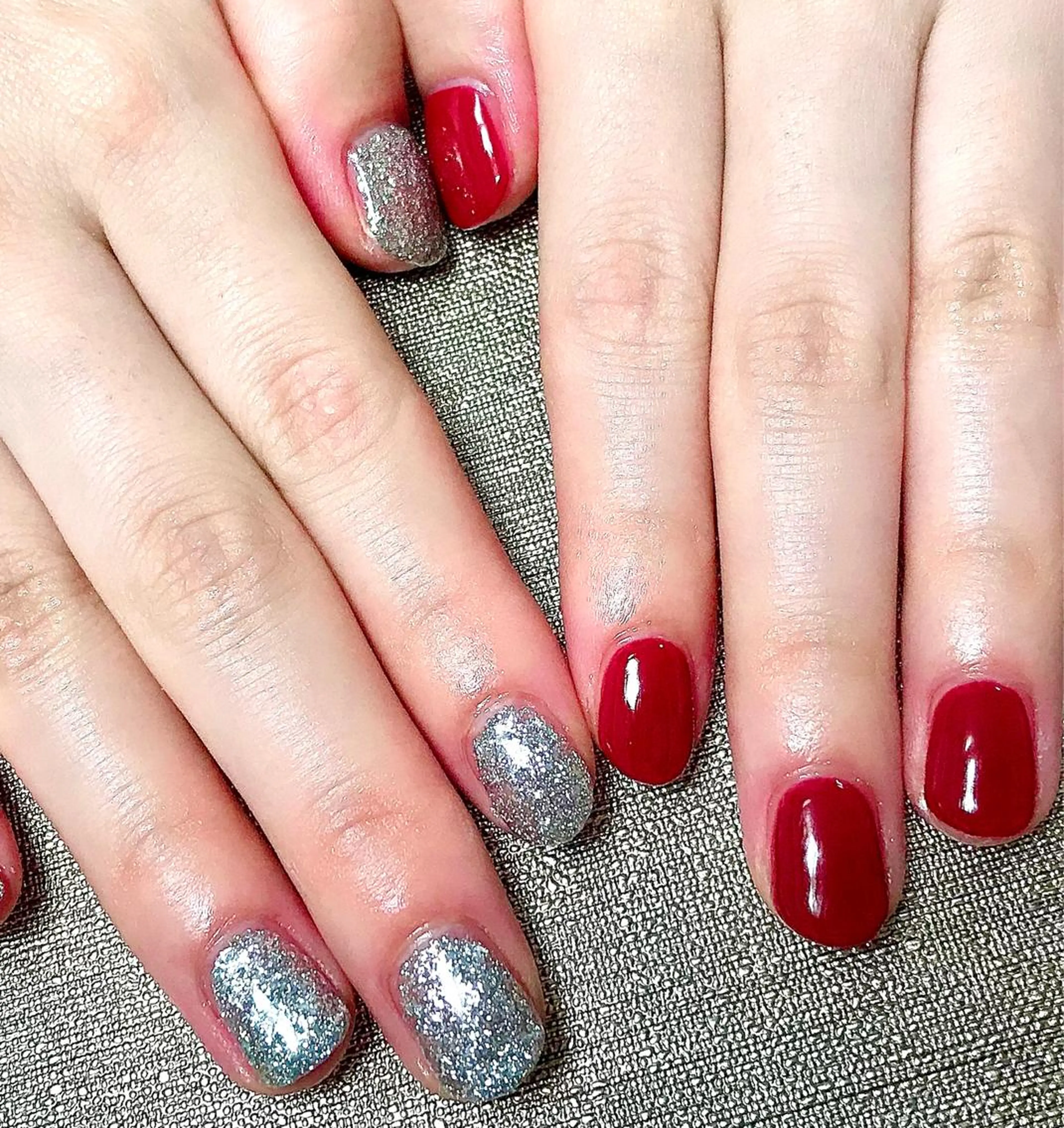 ネイル フットネイル ラメ(グリッター) ラメグラデーション ワンカラーネイル kikinail 溝の口のネイルデザイン