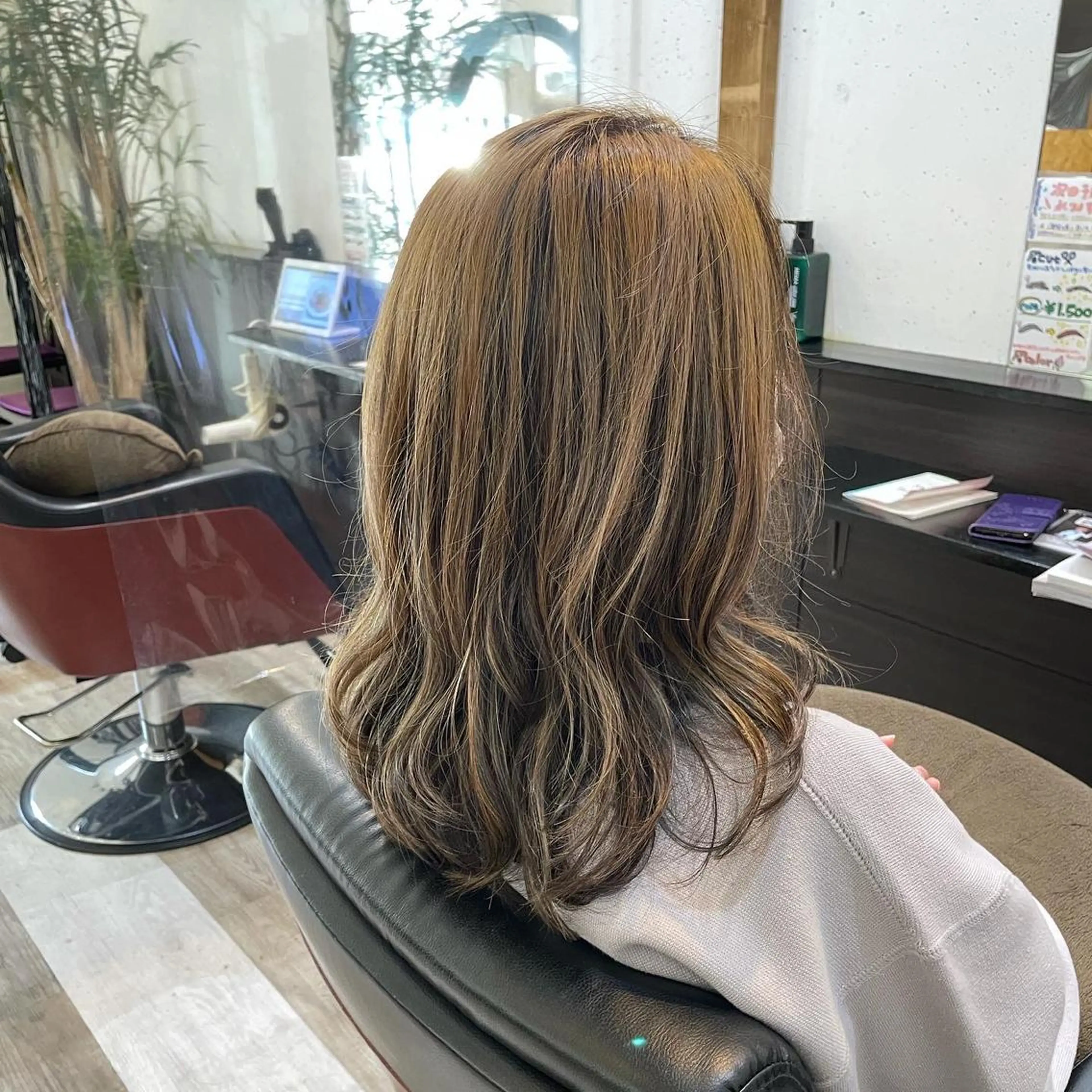 セミロング 卒業式のヘアスタイル 正分 真美のヘアスタイル