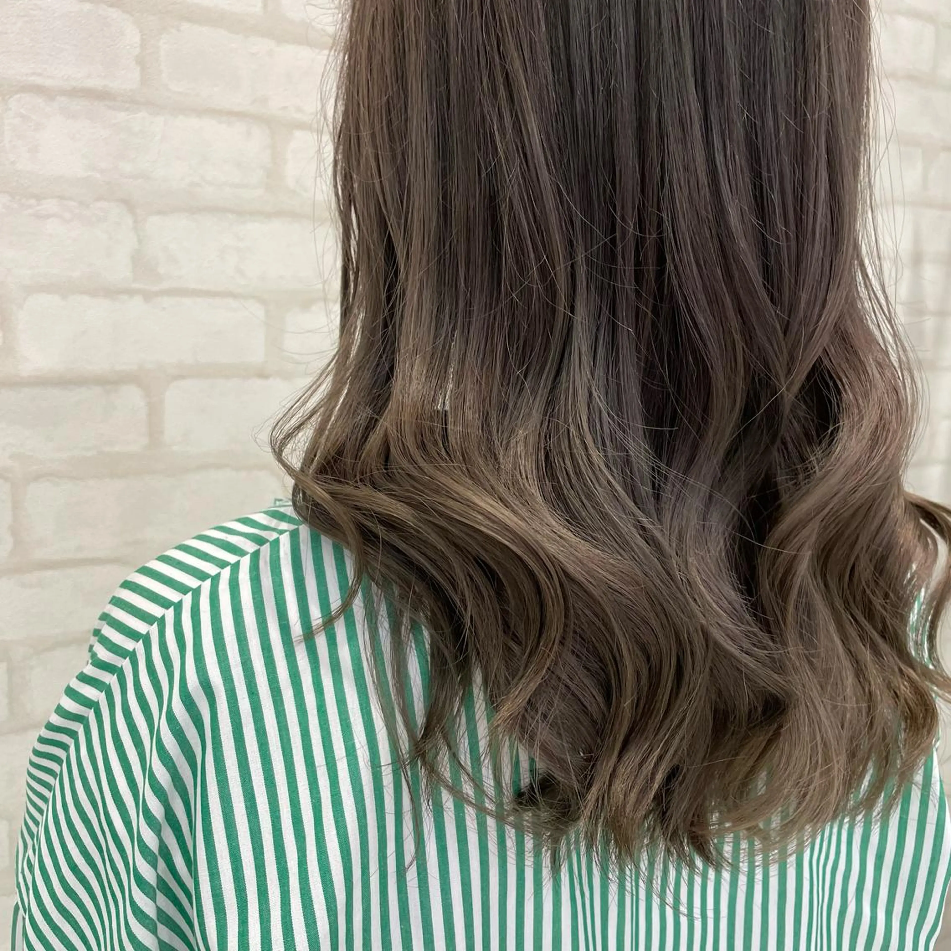 ミディアム カット ヘアカラー MAI /BUCKS/天王寺のヘアスタイル