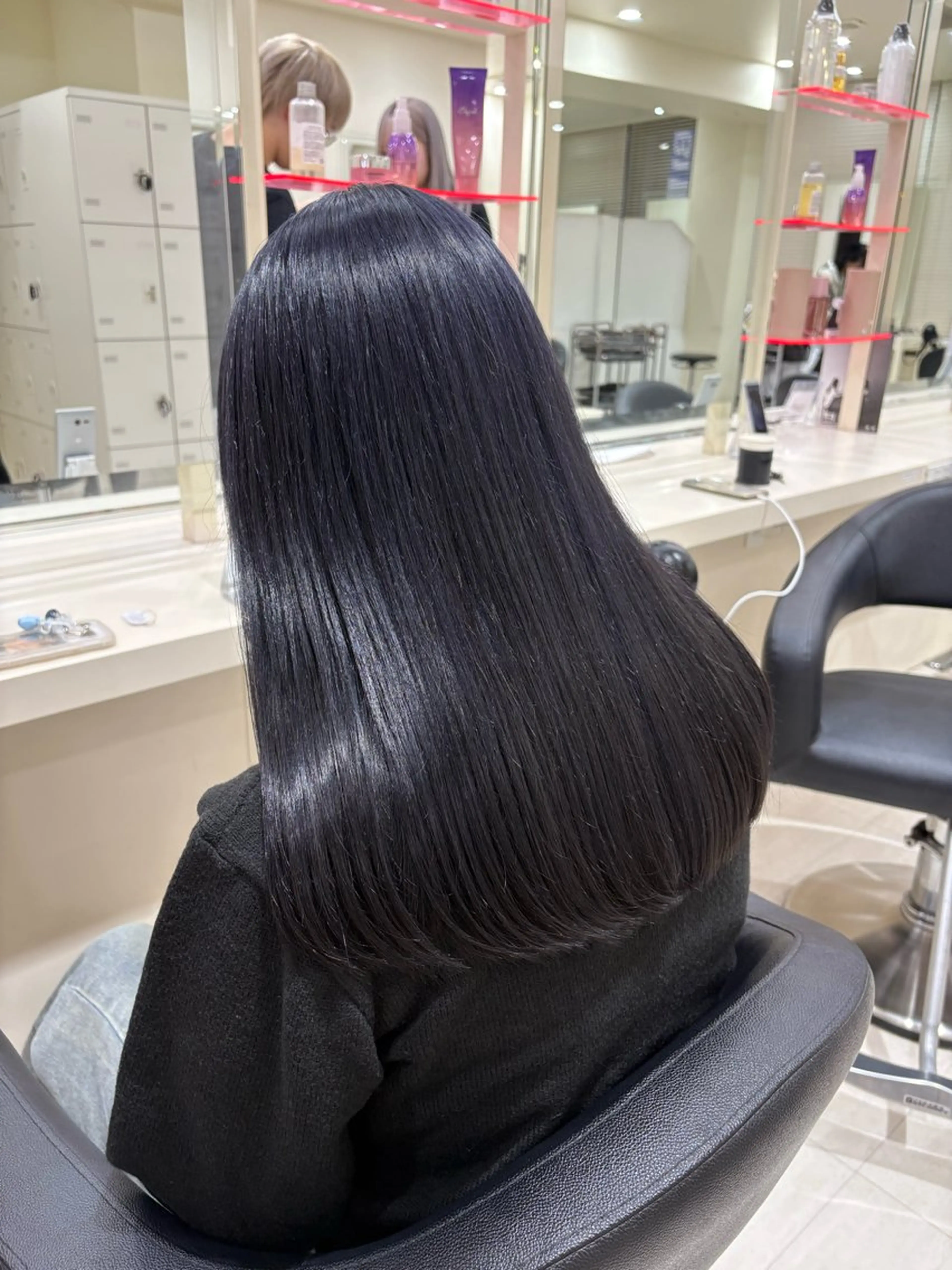 ロング カラー ヘアアレンジ ヘアカラー 💟RINNA 艶カラー💟のヘアスタイル