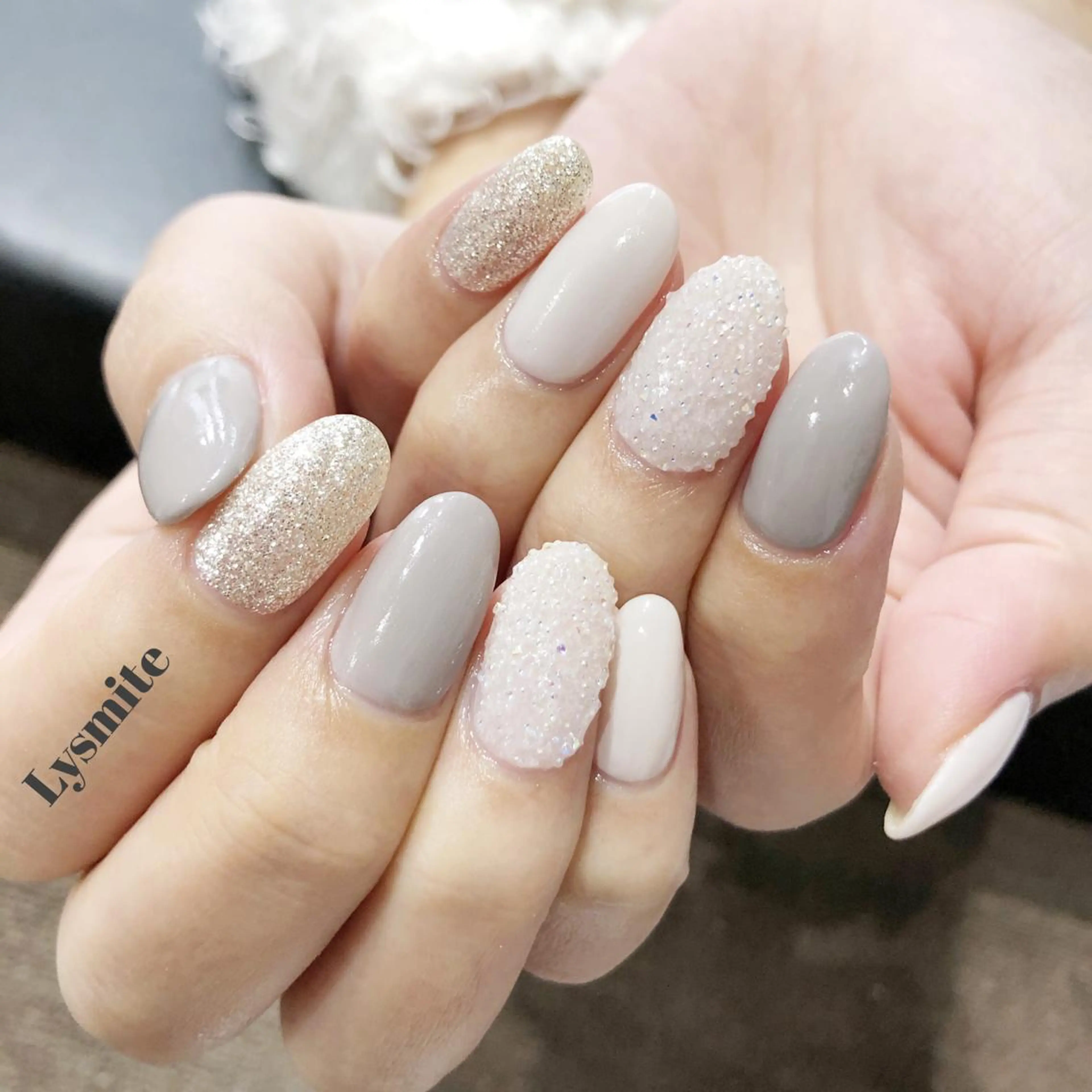 ネイル アートネイル シンプルネイル ハンドネイル Lysmite所属・岩本 美香のネイルデザイン