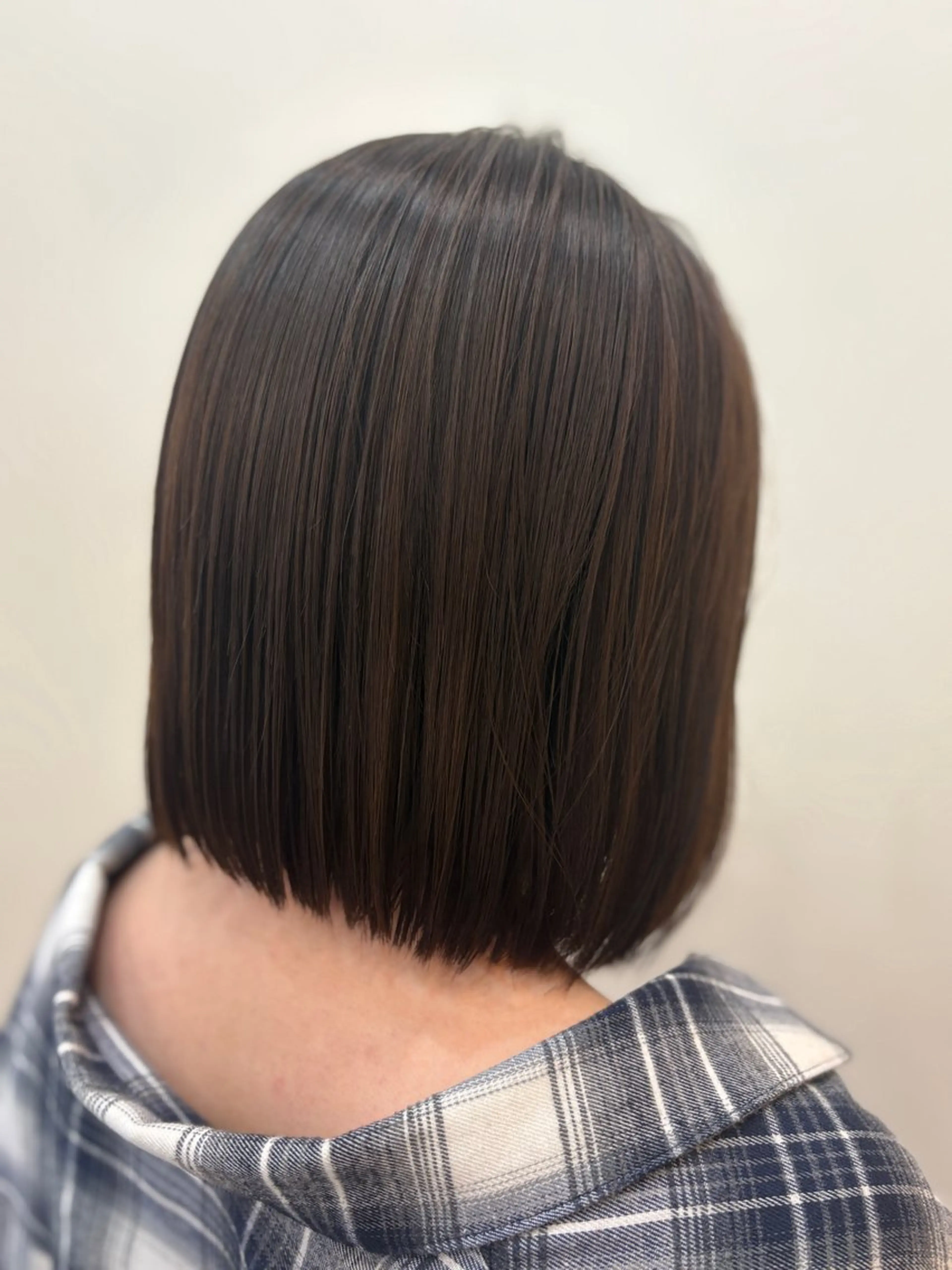 ミディアム パーマ ストレートパーマ ✨艶カラー✨ Miu【八王子】のヘアスタイル