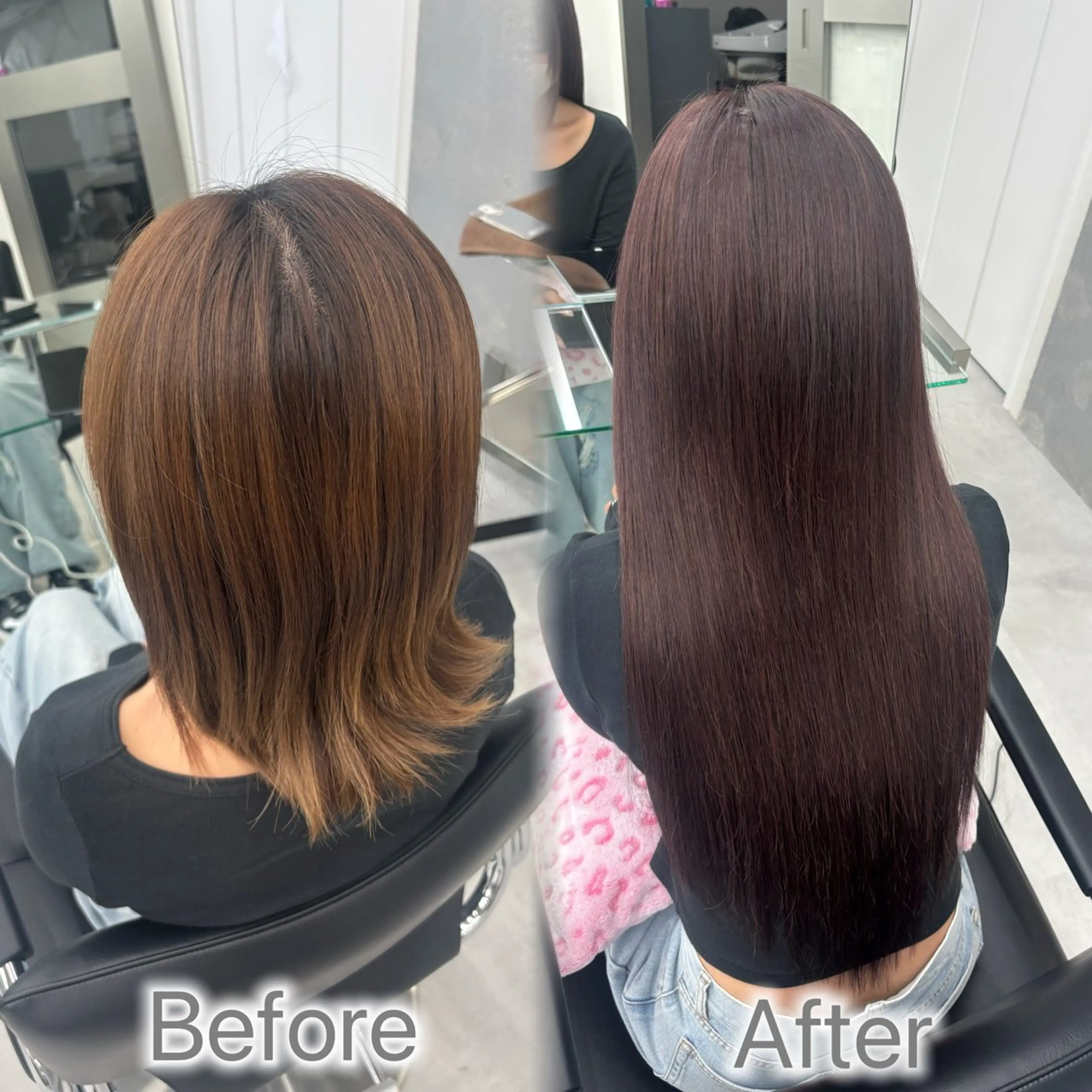 ロング カラー ヘアアレンジ メンズ カット ヘアカラー エクステ ヘアセット シールエクステ🎀 羽エクステ🌙しぇるのヘアスタイル