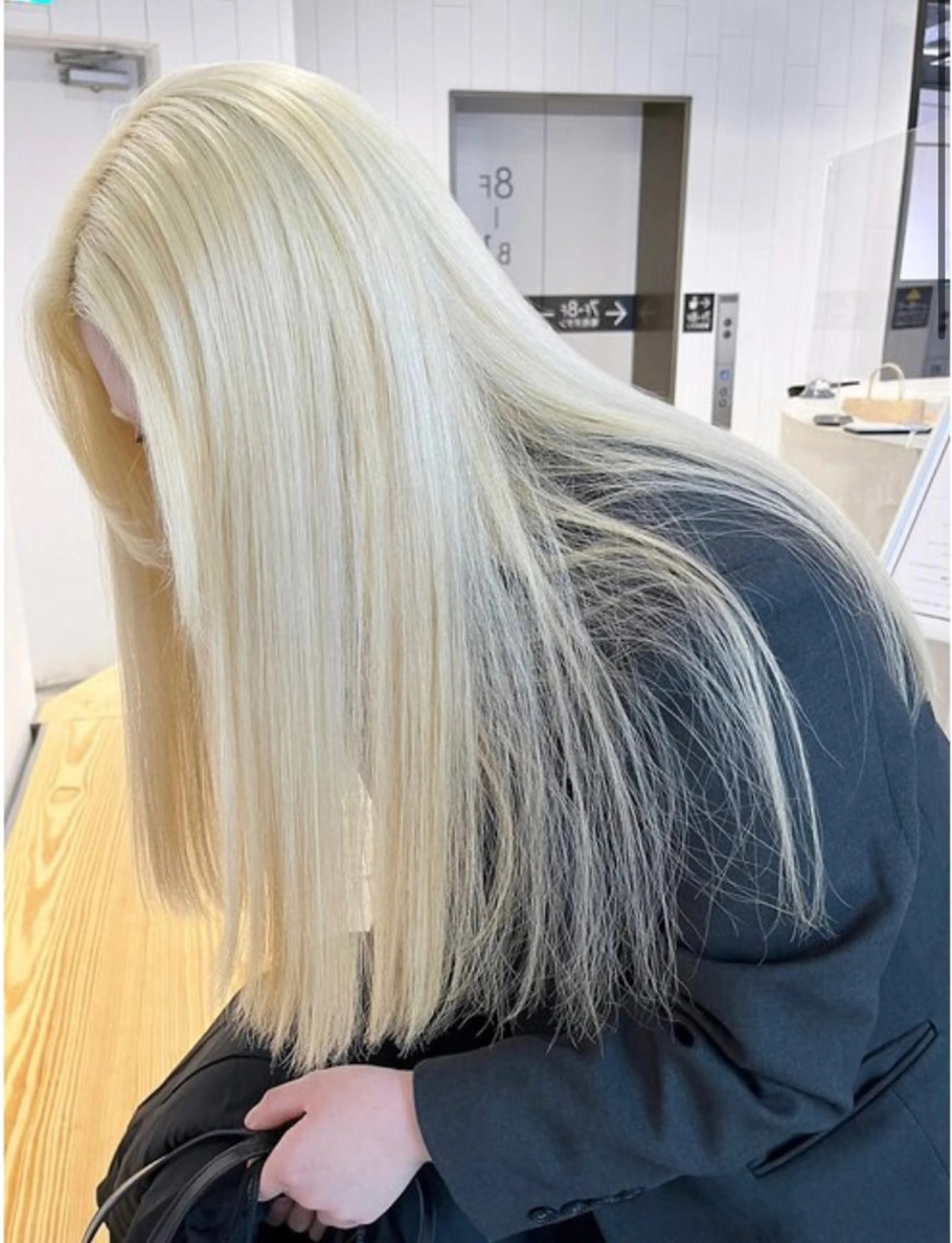 ダブルカラー（ケアブリーチ込）🧴＋高保湿トリートメント付き🌿の写真