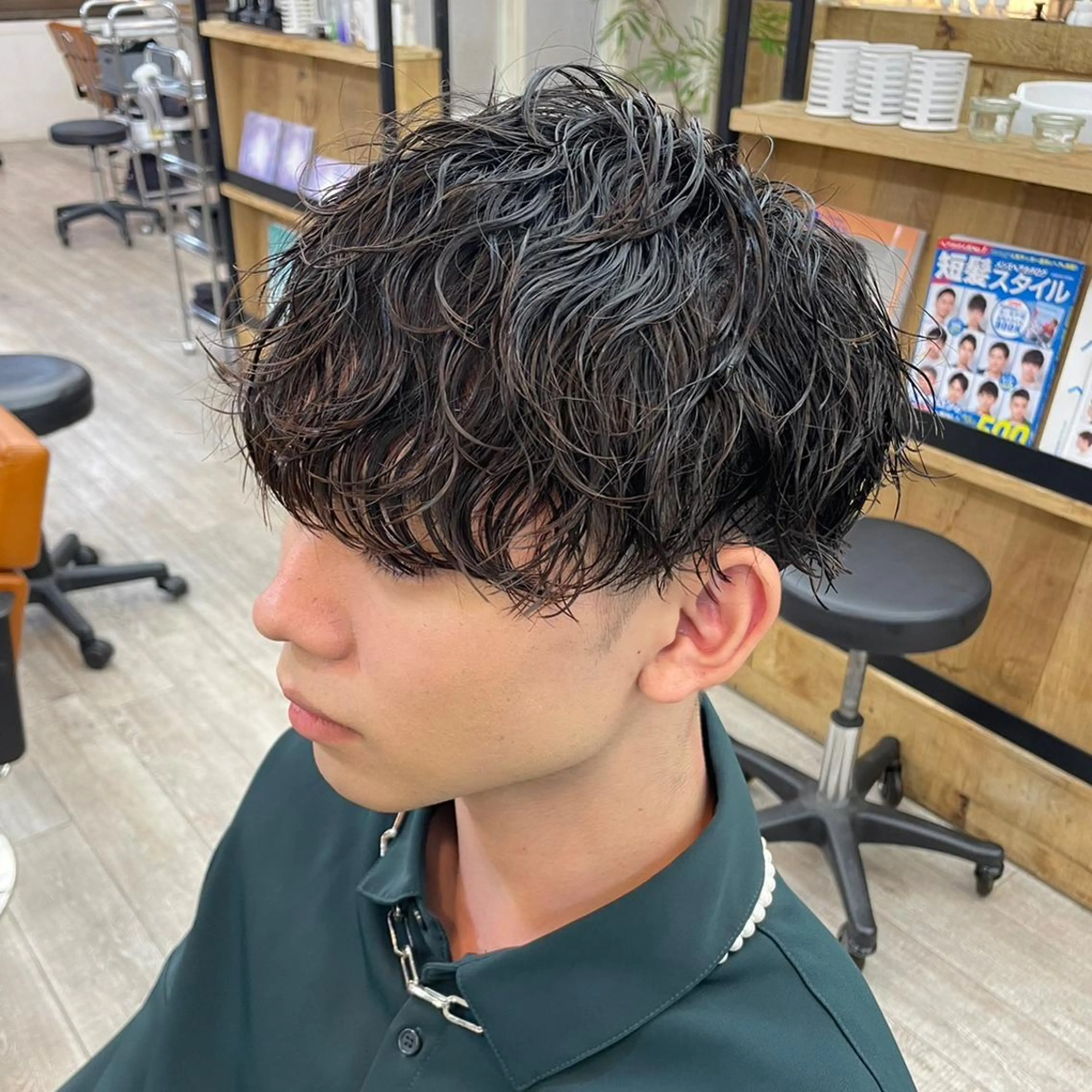 💫👦🏻毎日お洒落にキマる!!👦🏻💫メンズカット+デザインパーマ  🏷13000yenの写真