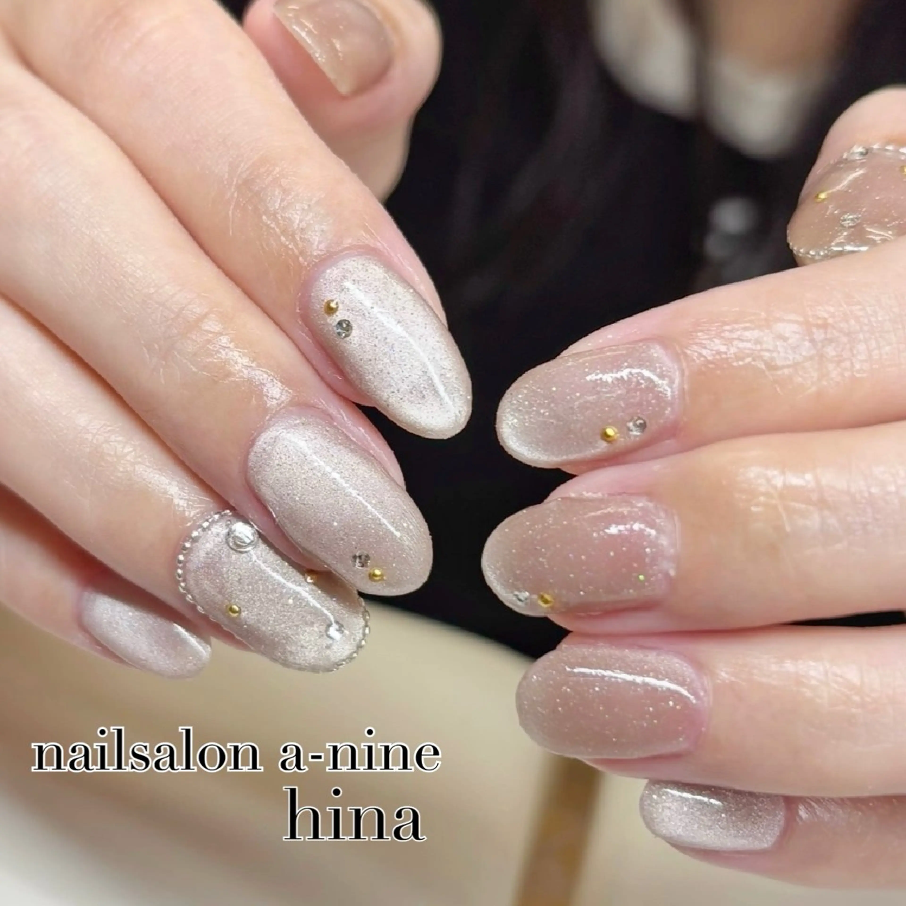 ネイル ワンホンネイル ネイルサロンエーナイン本店所属・【モデル募集中】 hina🌼のネイルデザイン