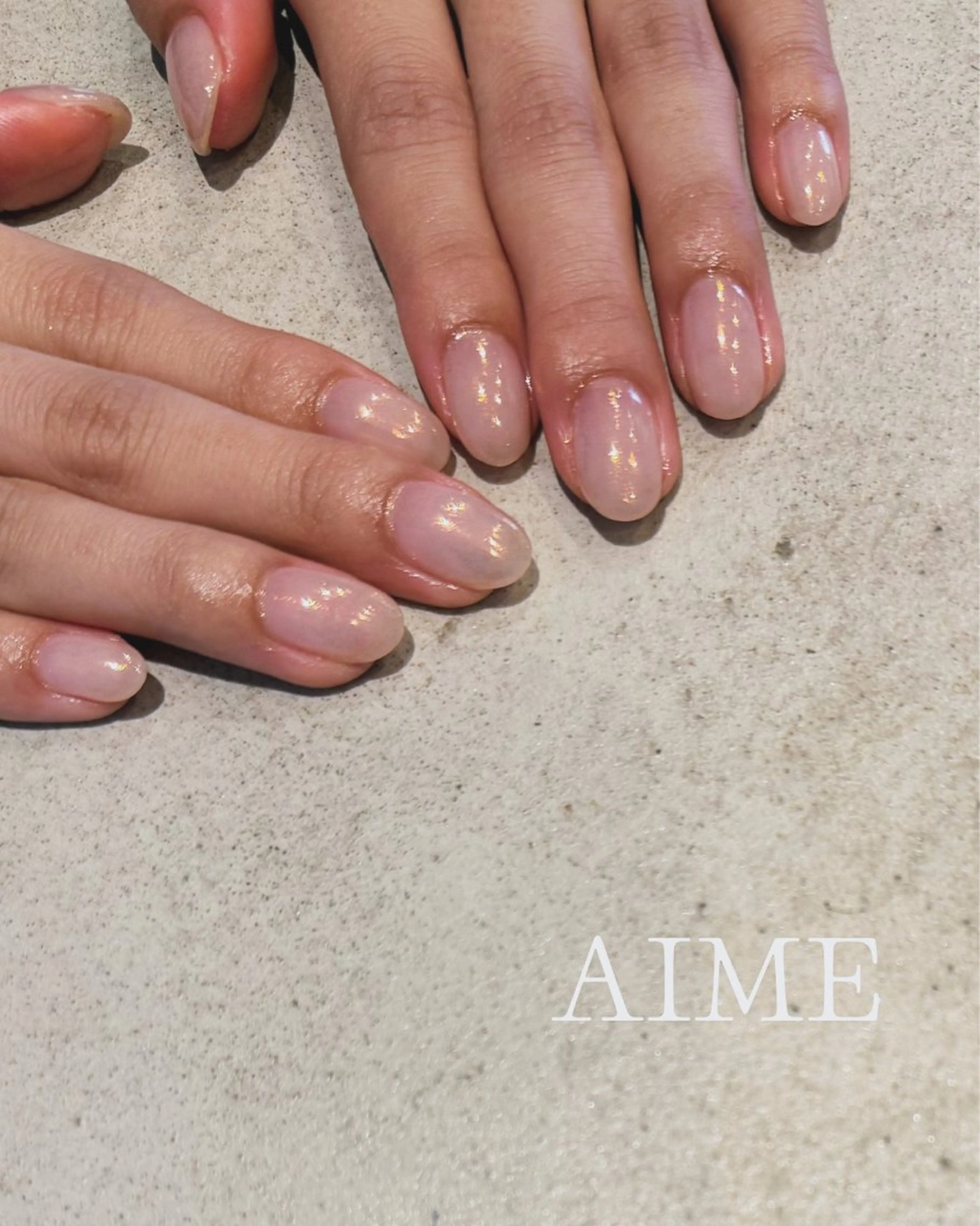 ネイル アートネイル ハンドネイル AIME （momo）のネイルデザイン