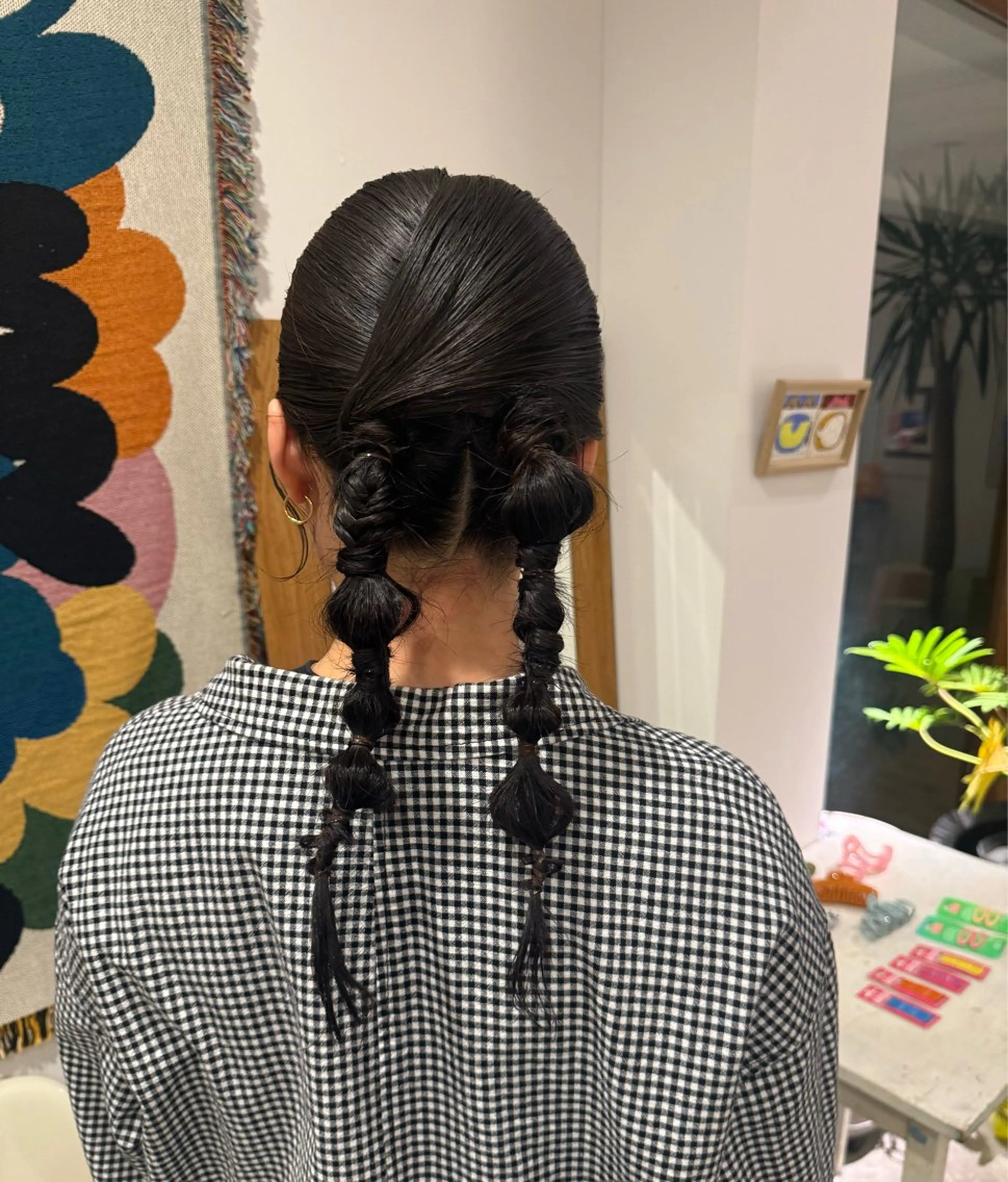 カラー ヘアアレンジ 中村 日伊菜のヘアスタイル