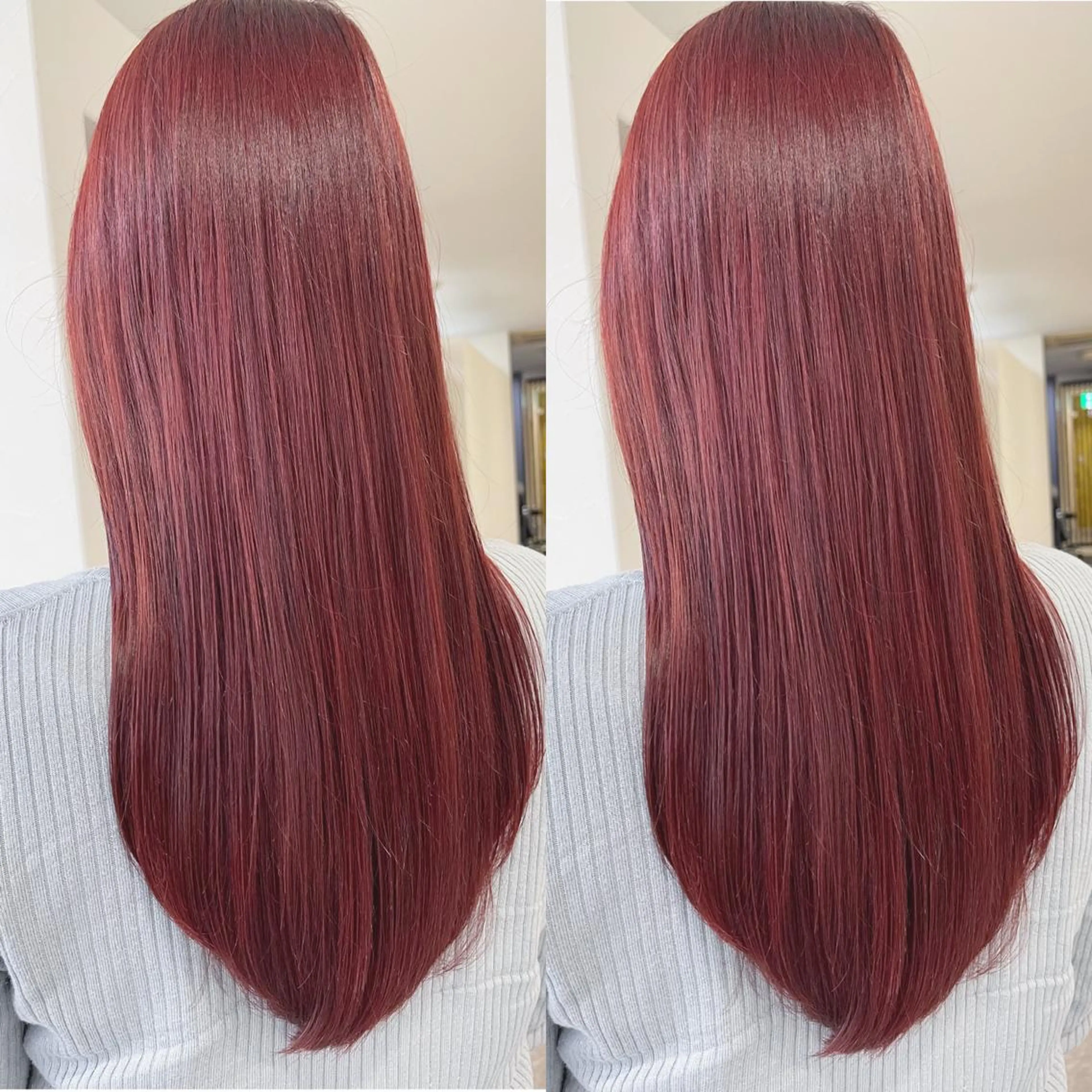 ロング カット ヘアカラー トリートメント H所属・H (エイチ) 烏丸御池店のヘアスタイル