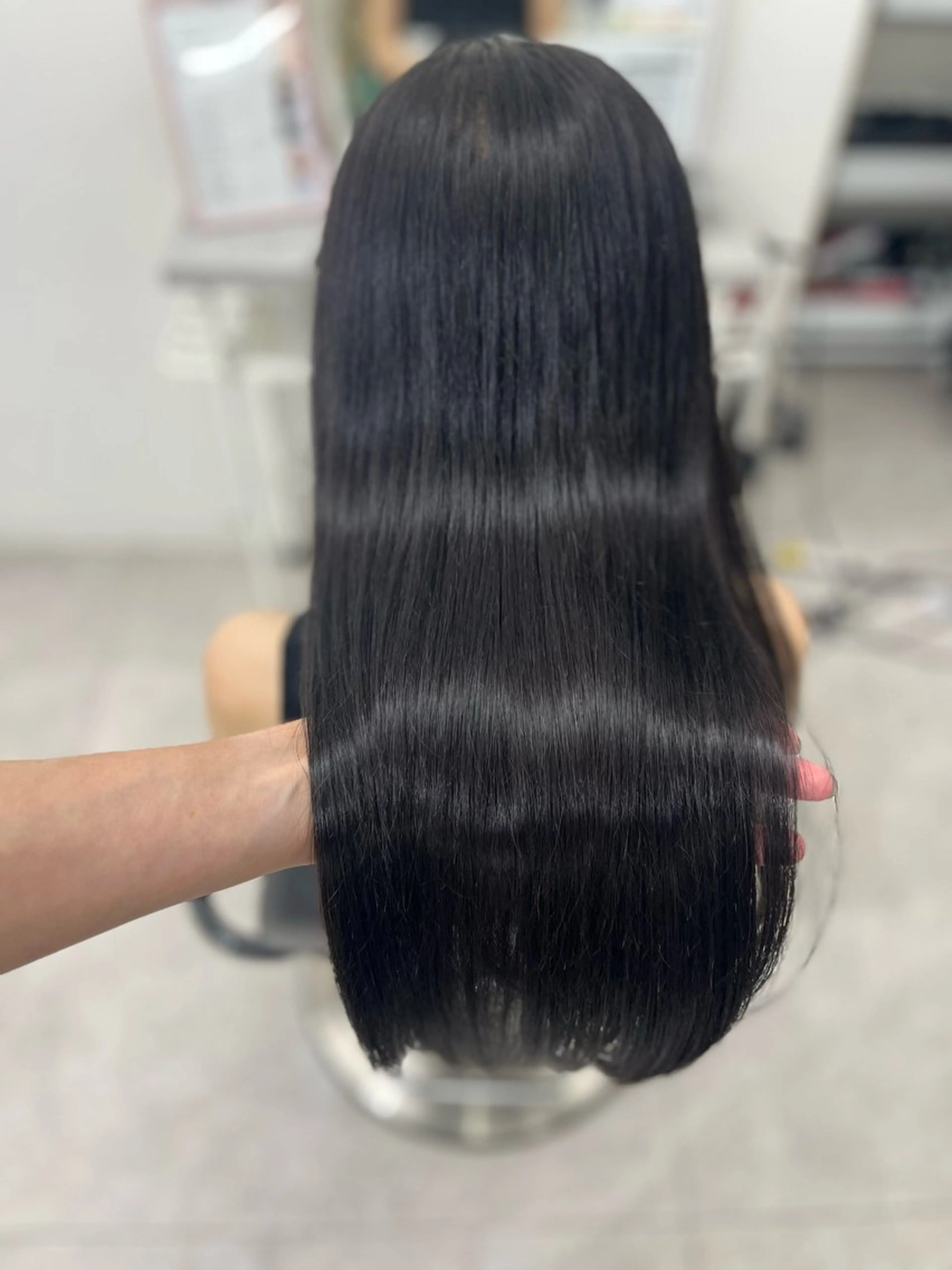 ロング カラー グレージュ カット ヘアカラー トリートメント 🫧ぷる艶カラー🫧 Yuubi🦩のヘアスタイル