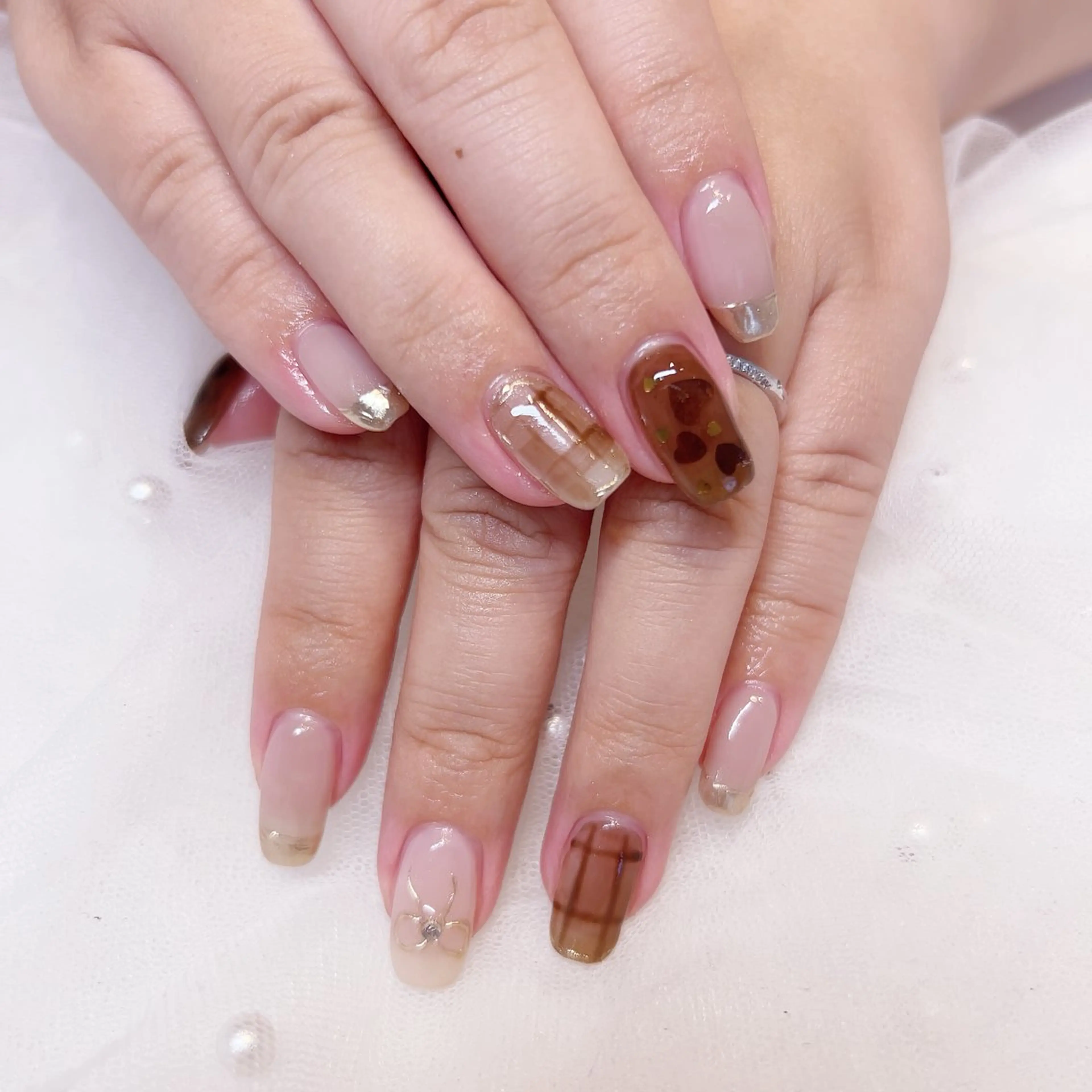 ネイル ハンドネイル nail salon pearのネイルデザイン