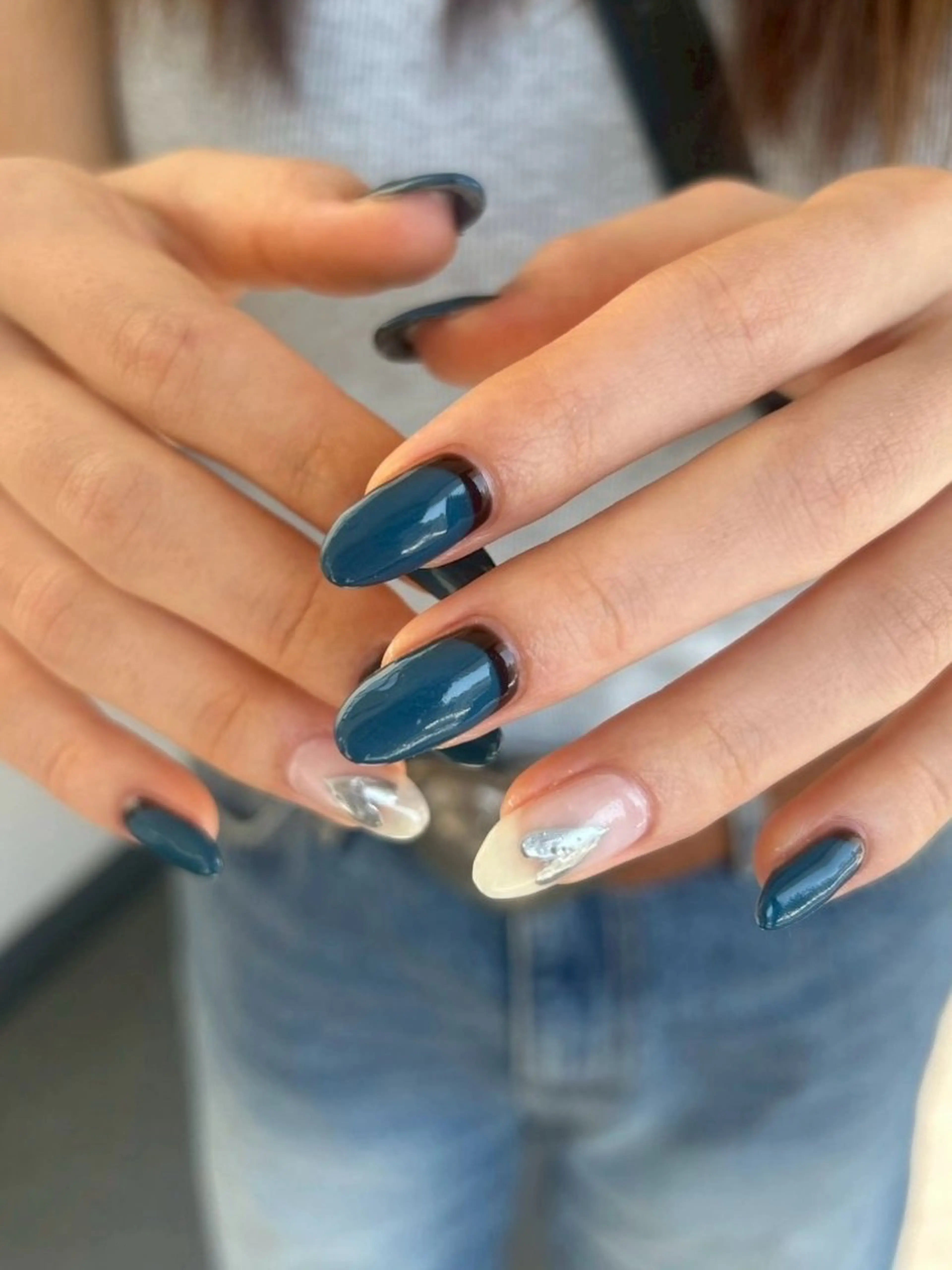 ロング ハンドネイル Nbibi nail salonのネイルデザイン