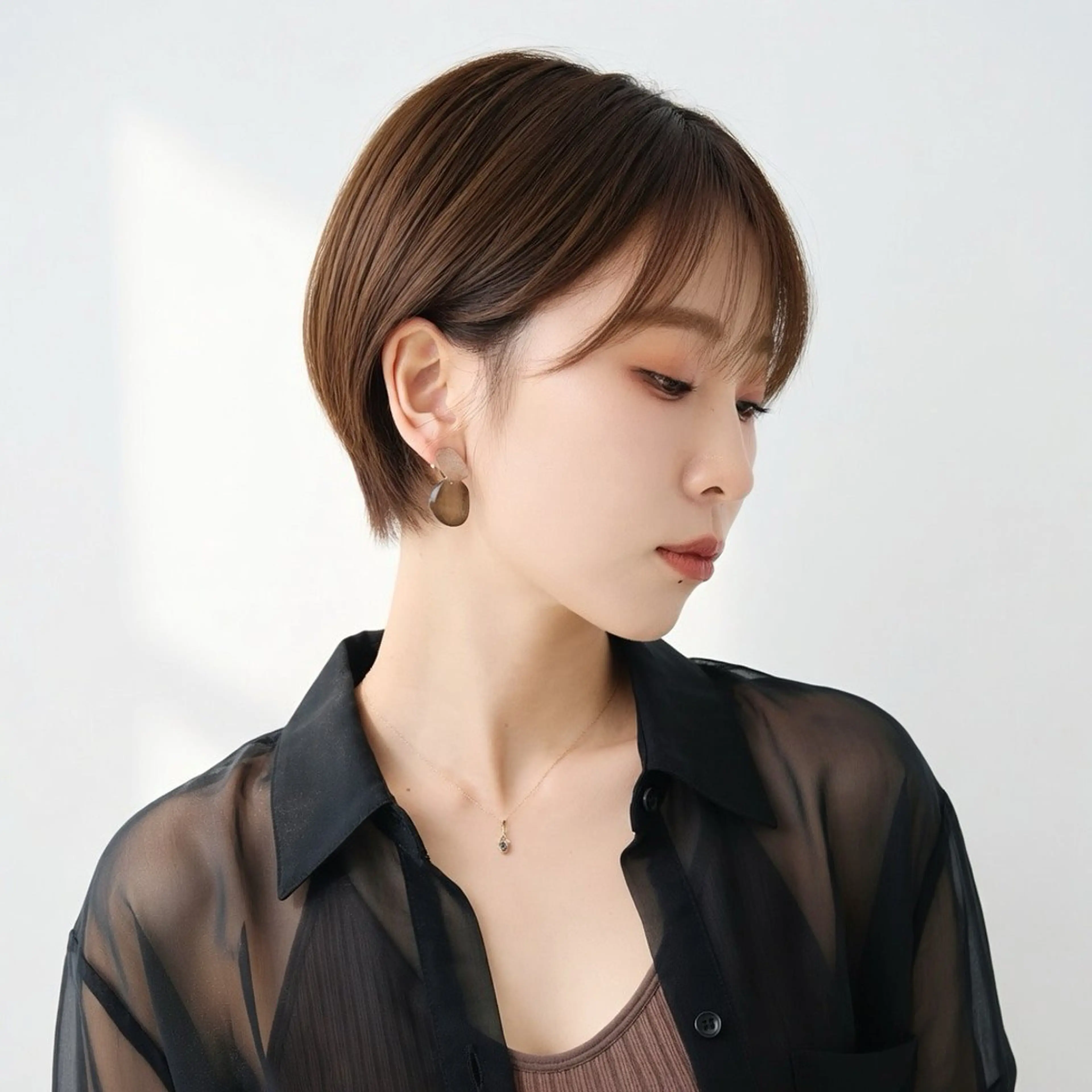 ショート D.I.E.V.A錦糸町店所属・🫧似合わせショート 🫧レイヤー/清野のヘアスタイル