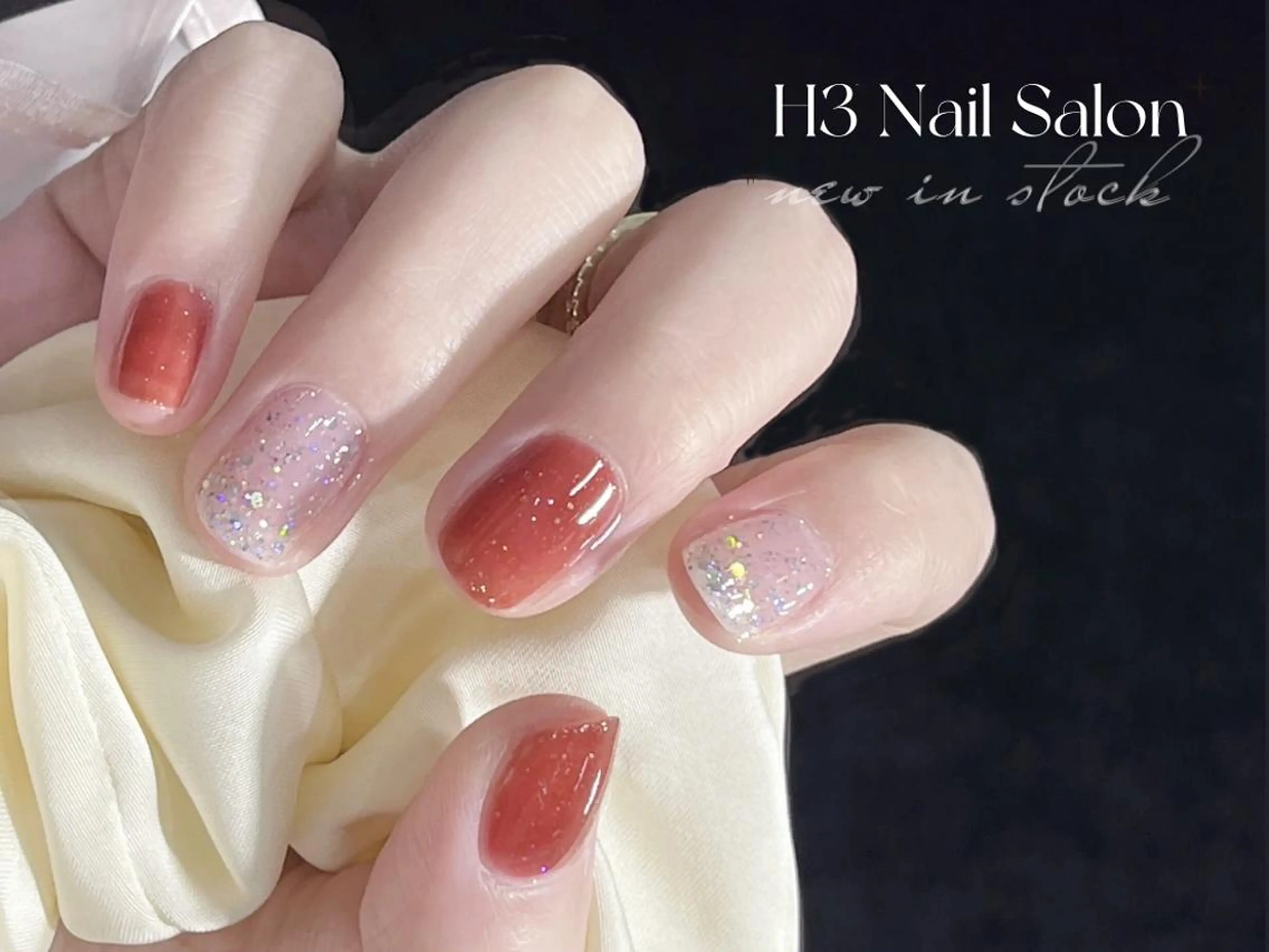 ショート ハンドネイル H3 ネイル サロンのネイルデザイン