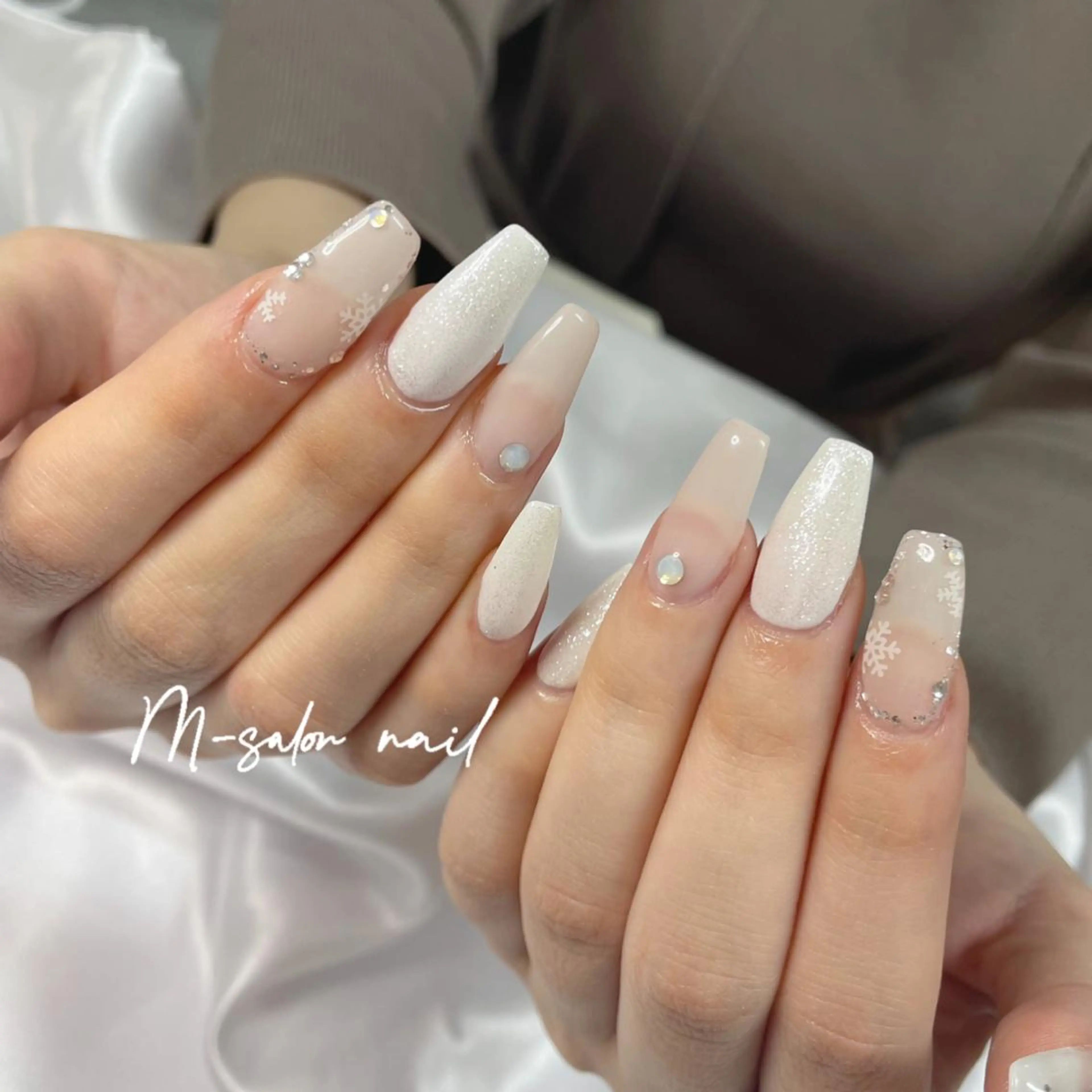 ネイル ハンドネイル 韓国/網紅/パーツ M-salonのネイルデザイン