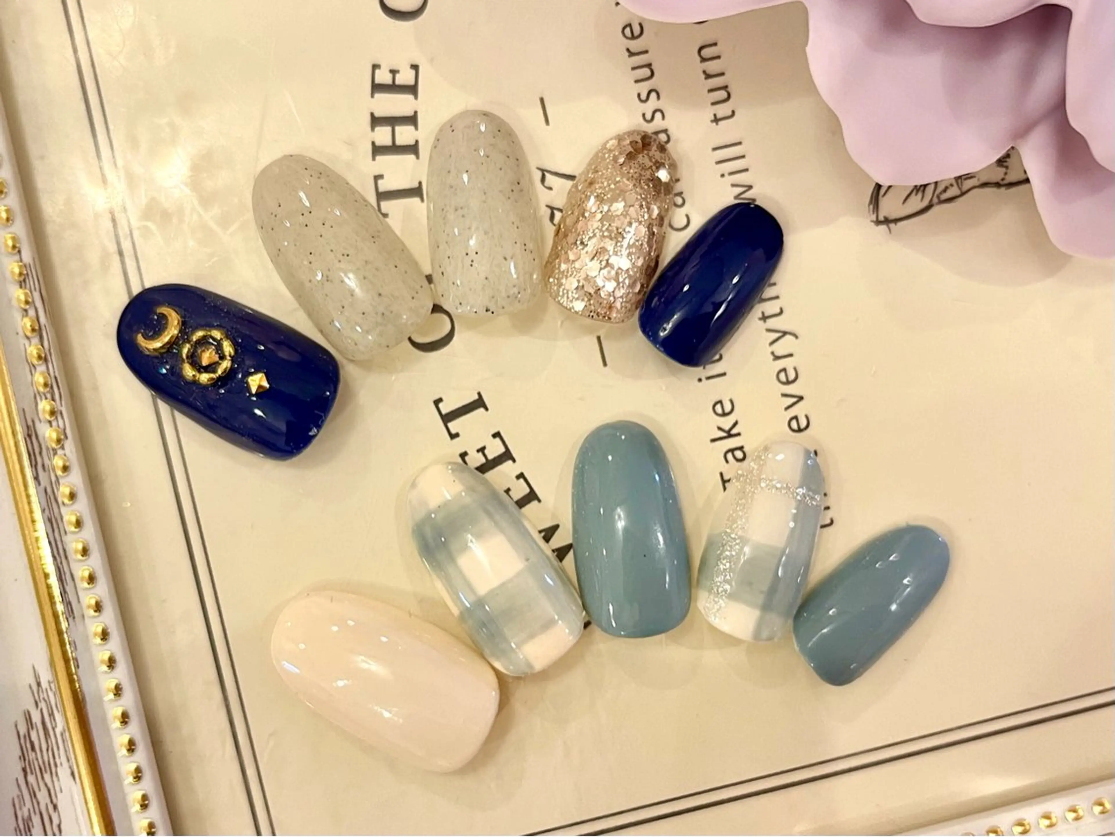 ネイル f'bloom  L’ecrinのネイルデザイン